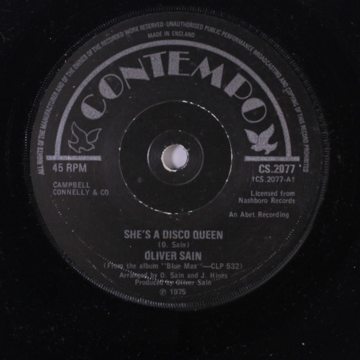 she's a disco queen by OLIVER SAIN