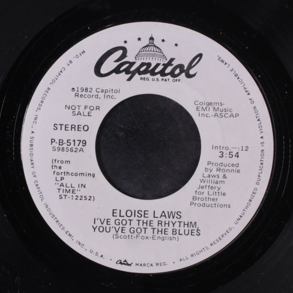 i've got the rhythm you've got the blues / same by ELOISE LAWS