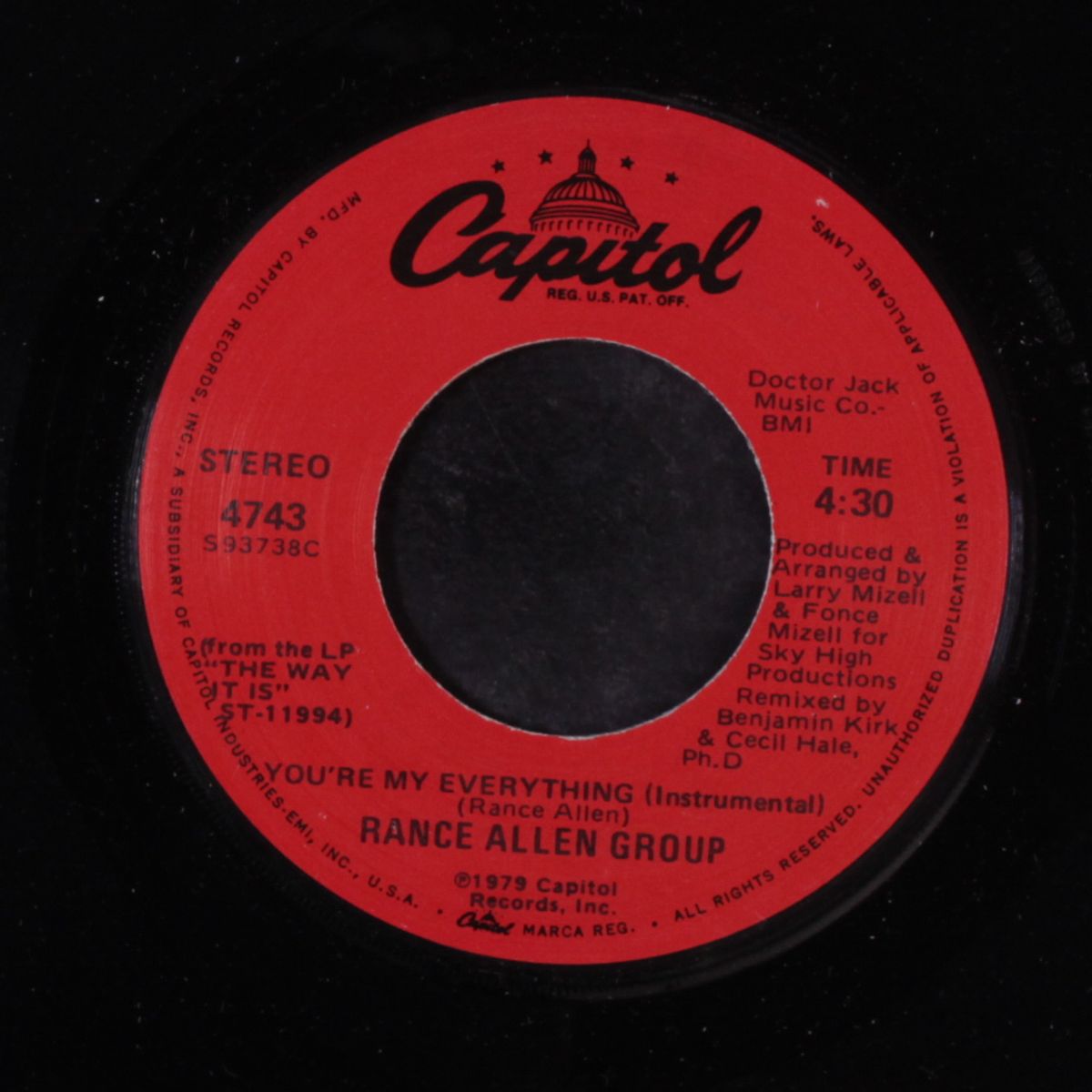 you're my everything / instro by RANCE ALLEN GROUP