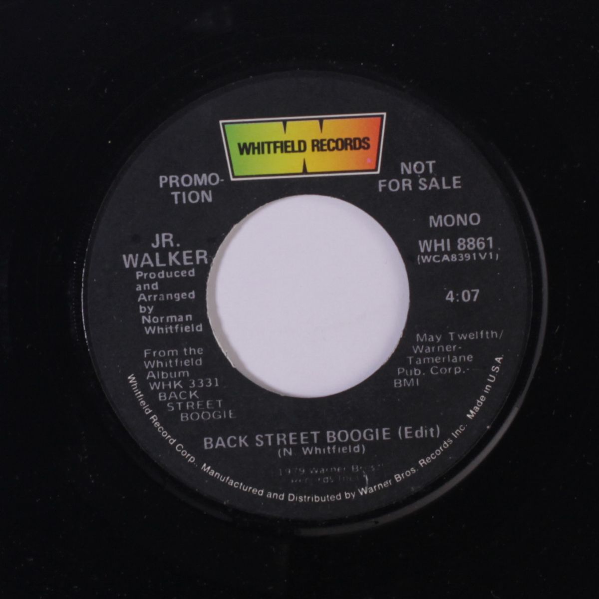 back street boogie / mono by JR. WALKER