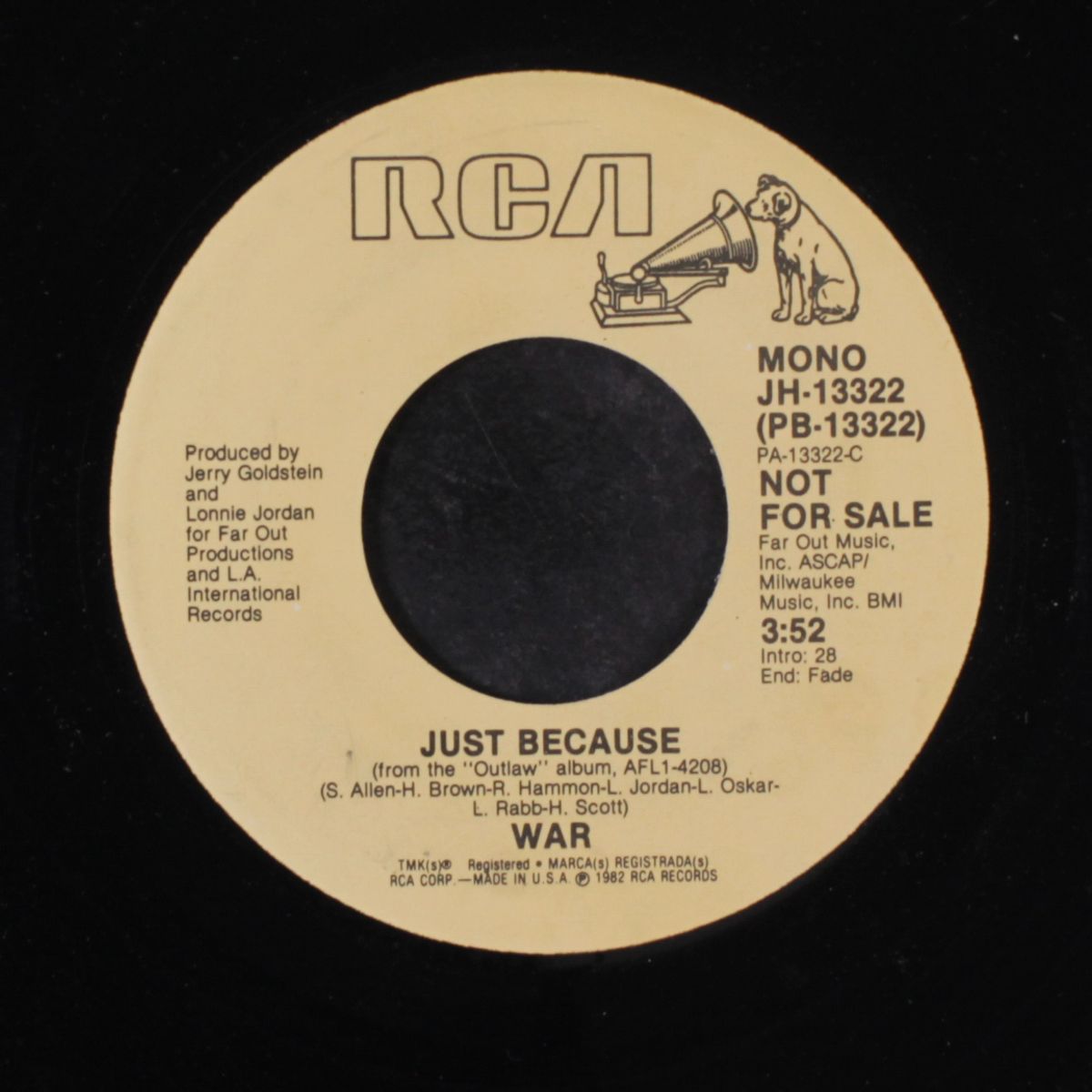 just because / mono by WAR