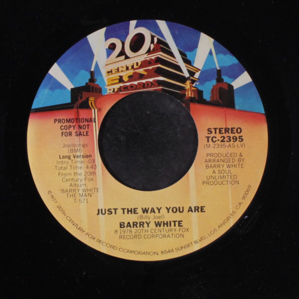 just the way you are / same by BARRY WHITE