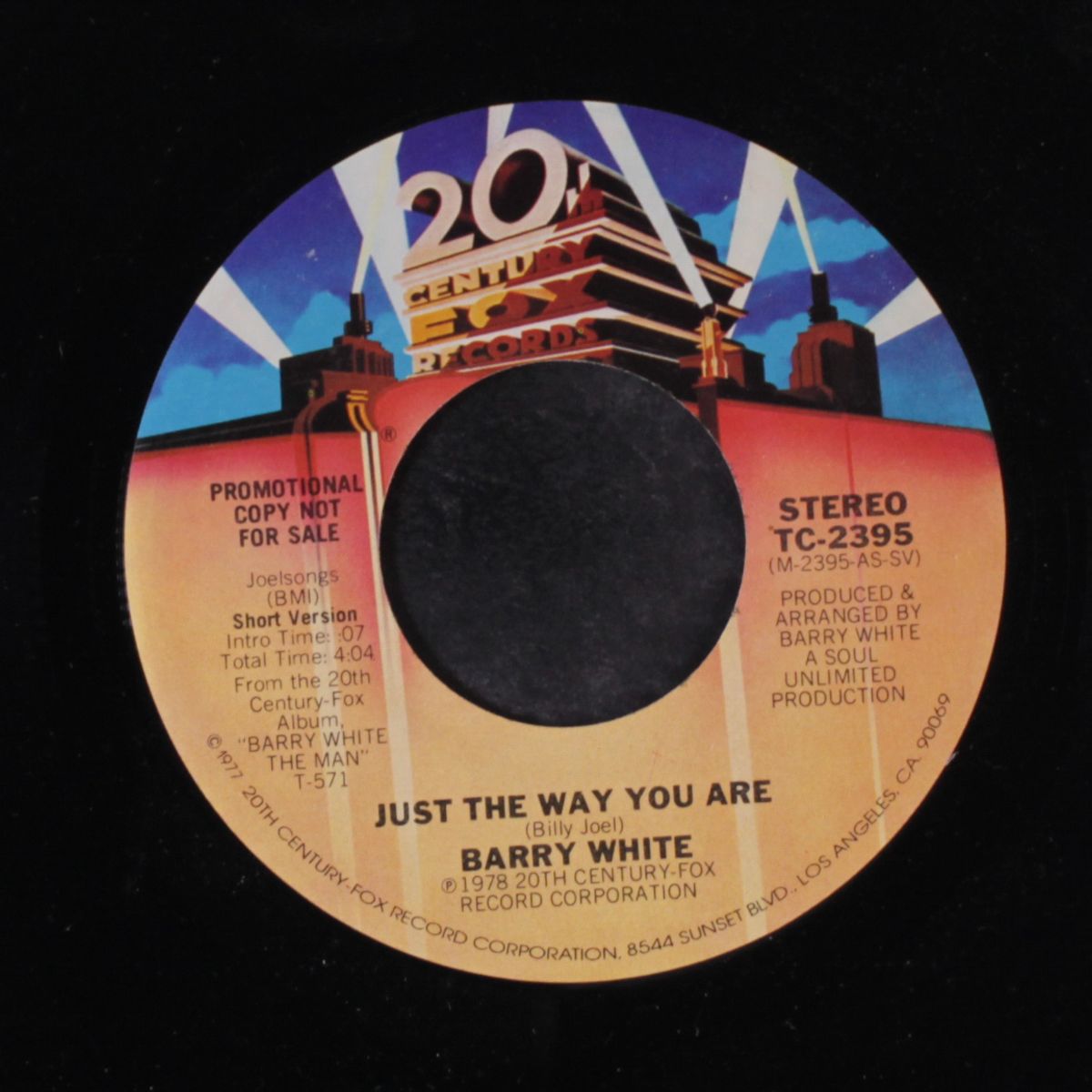 just the way you are / same by BARRY WHITE