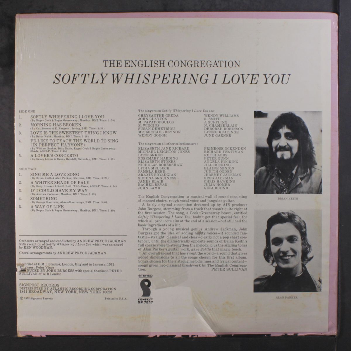 softly whispering i love you by ENGLISH CONGREGATION