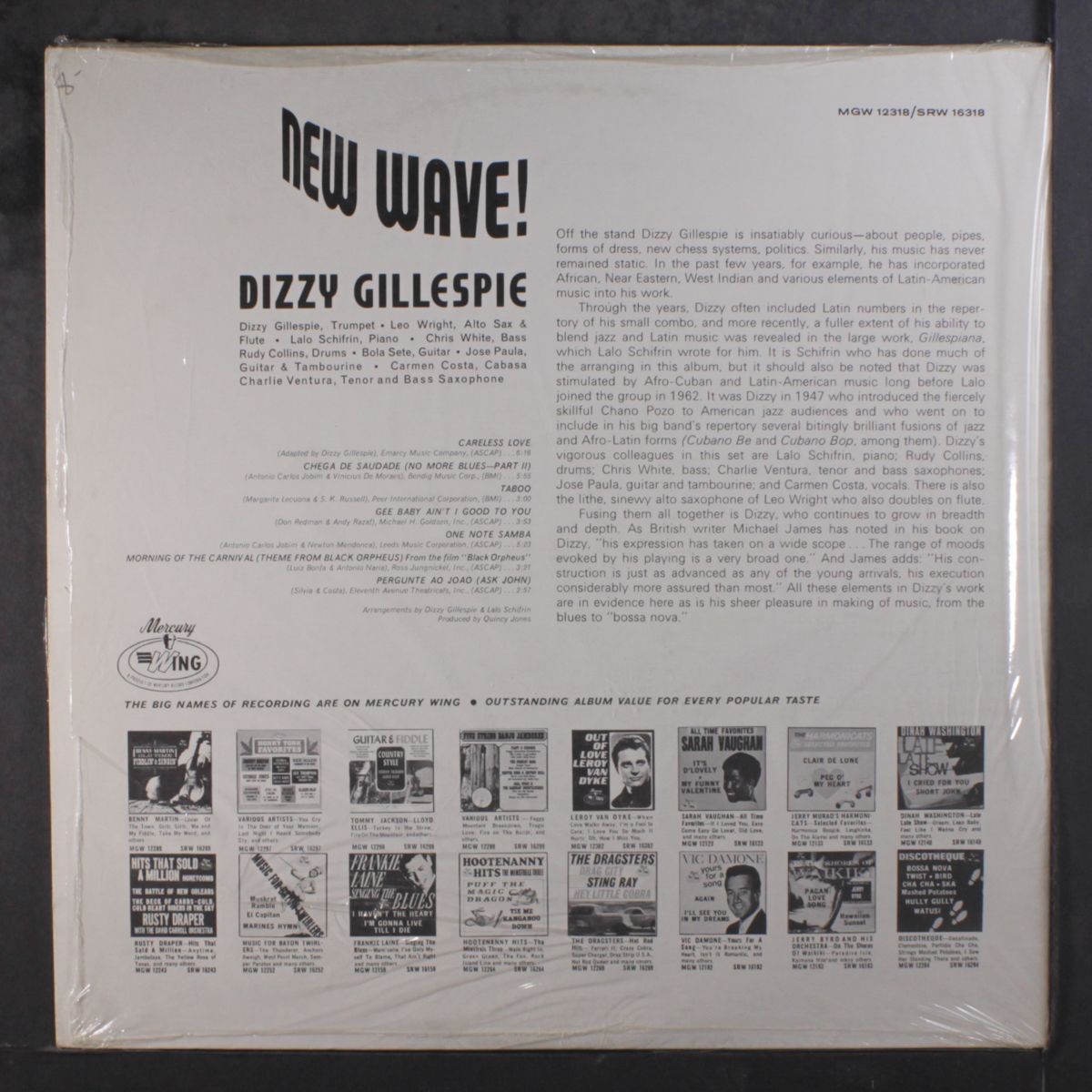new wave! by DIZZY GILLESPIE