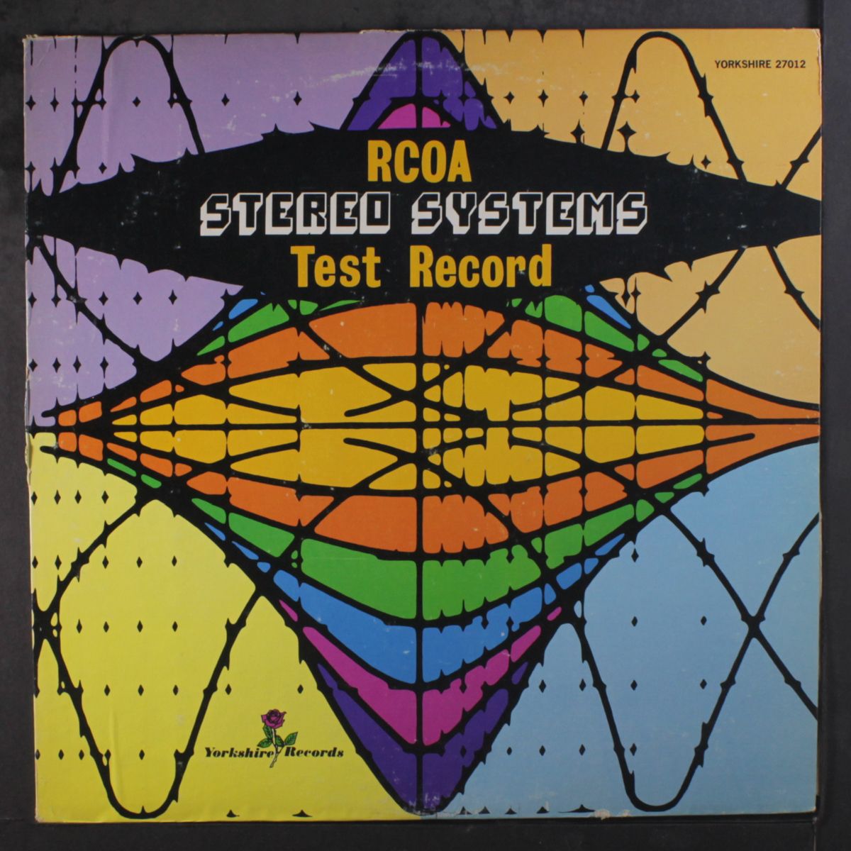 rcoa stereo systems test record by NO ARTIST