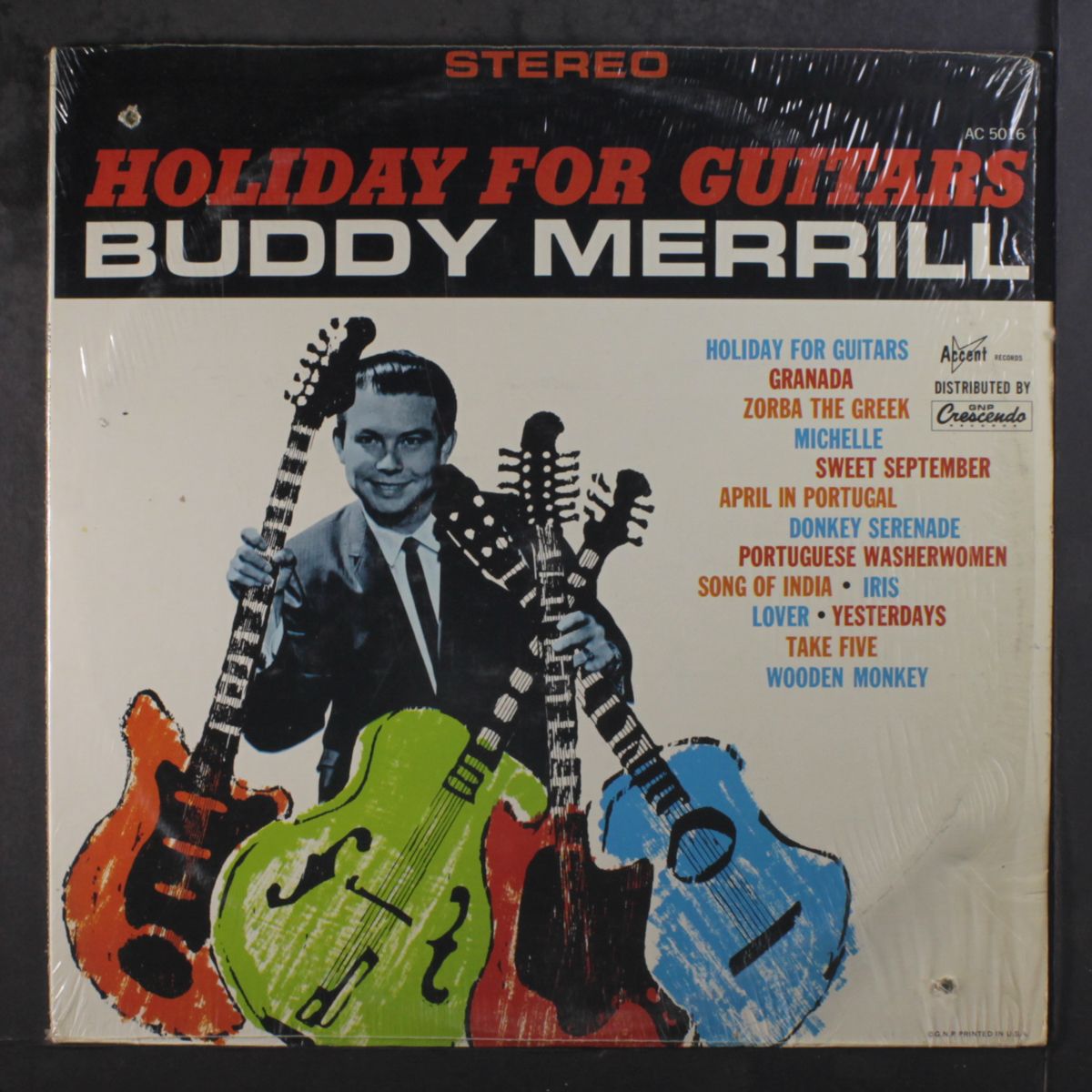 holiday for guitars by BUDDY MERRILL