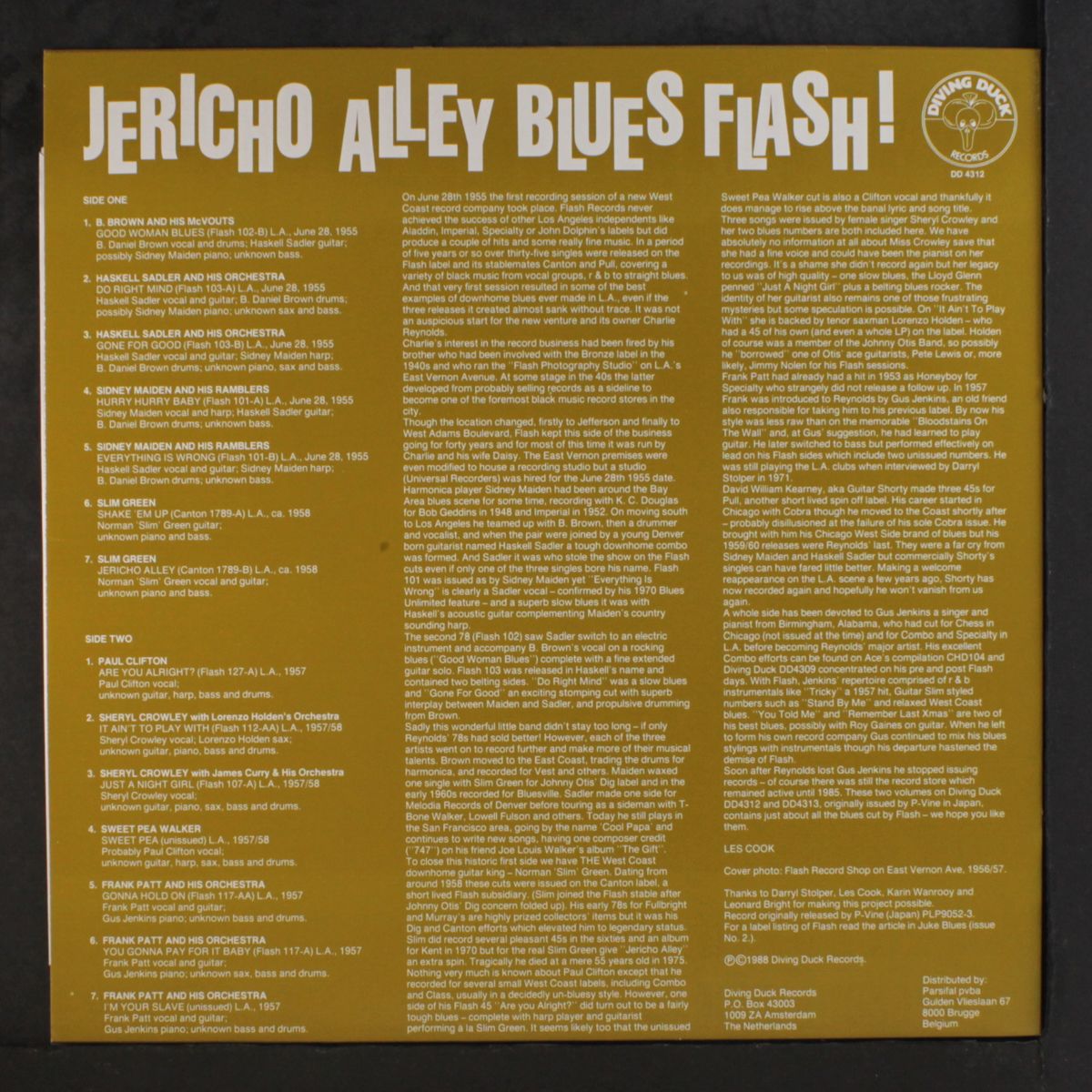 jericho alley blues flash, vol. 1 by VARIOUS