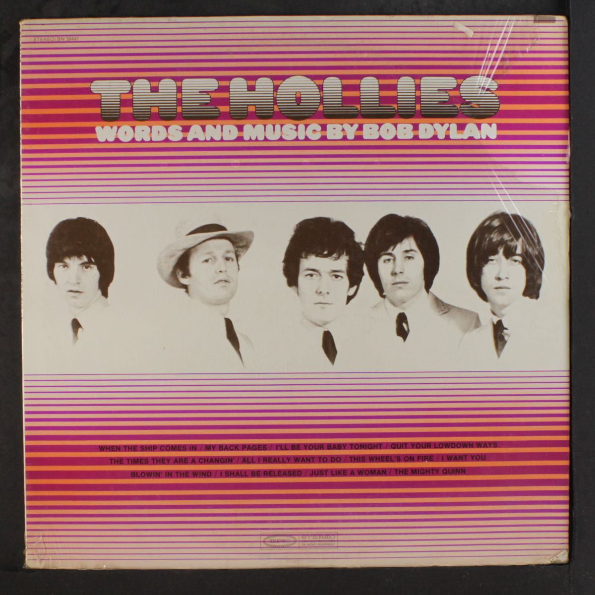 words and music by bob dylan by HOLLIES