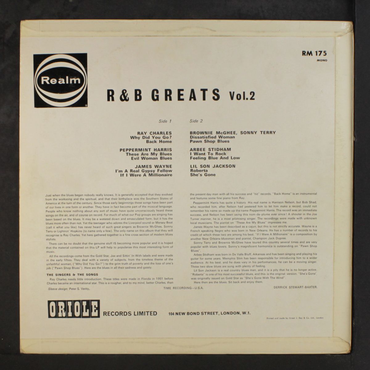 r&b greats, vol. 2 by VARIOUS