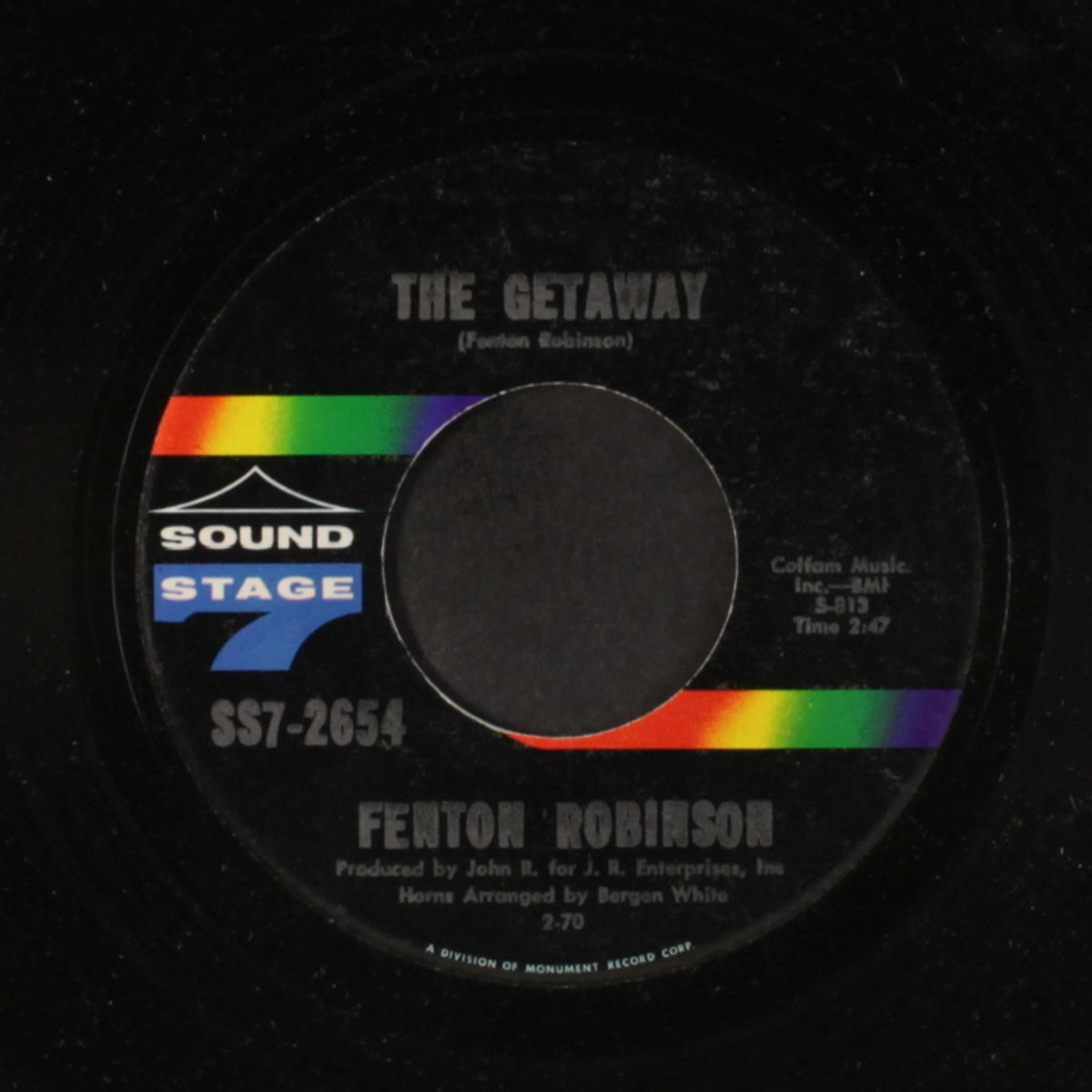 the getaway / leave you in the arms of your other man by FENTON ROBINSON