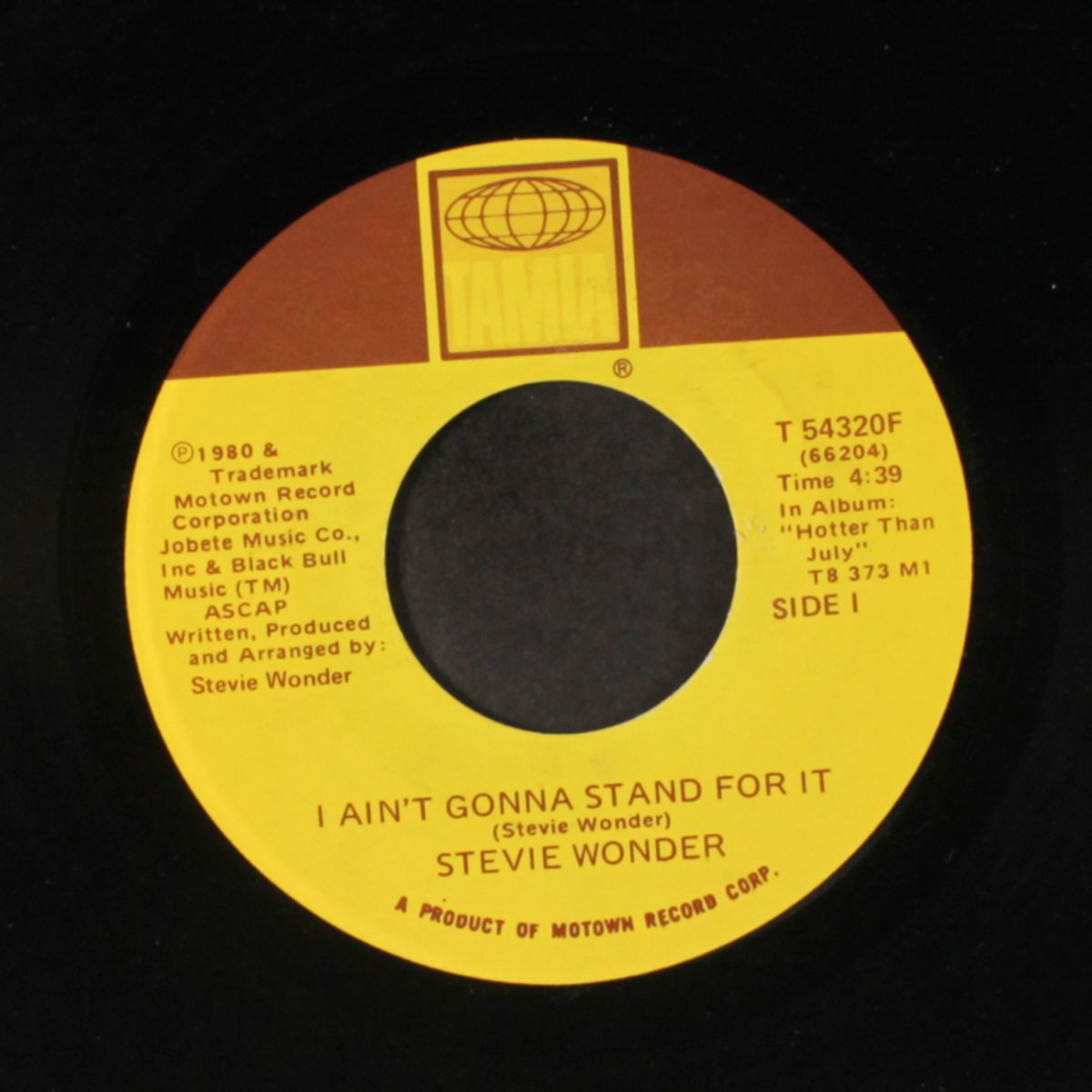 i ain't gonna stand for it / knocks me off my feet by STEVIE WONDER