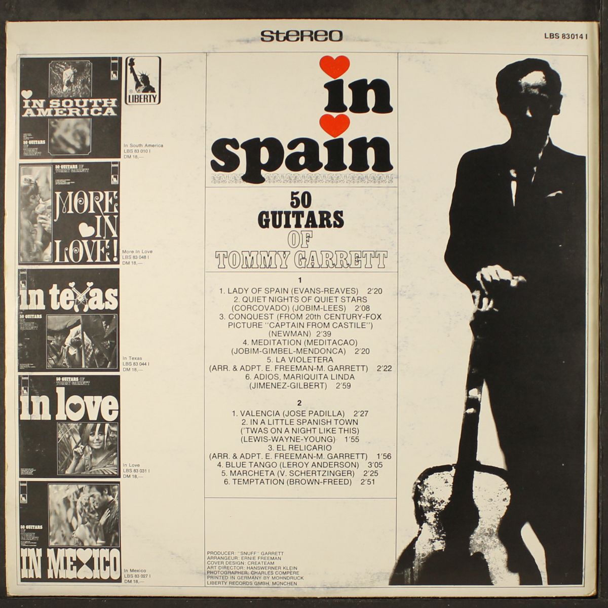 in spain by 50 GUITARS OF TOMMY GARRETT