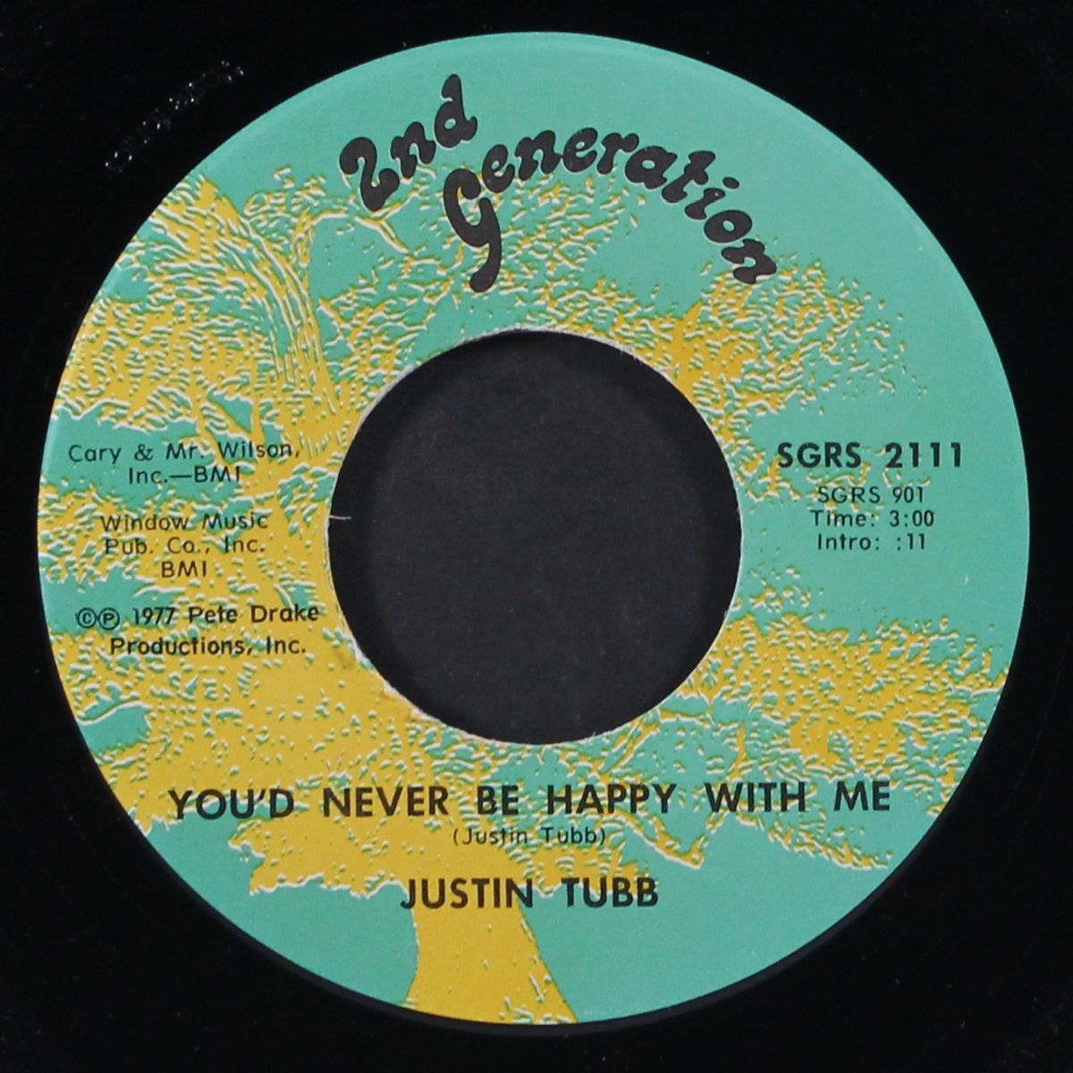 what's wrong with the way we're doin' it / you'd never be happy with m by JUSTIN TUBB