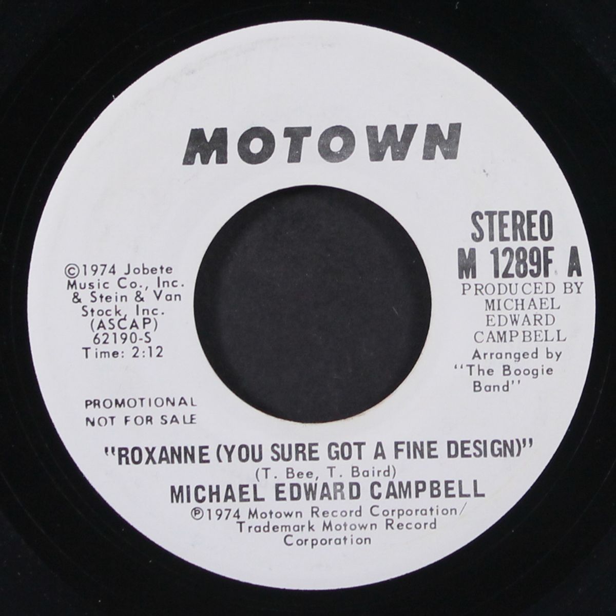 roxanne (you sure got a fine design) / mono by MICHAEL EDWARD CAMPBELL