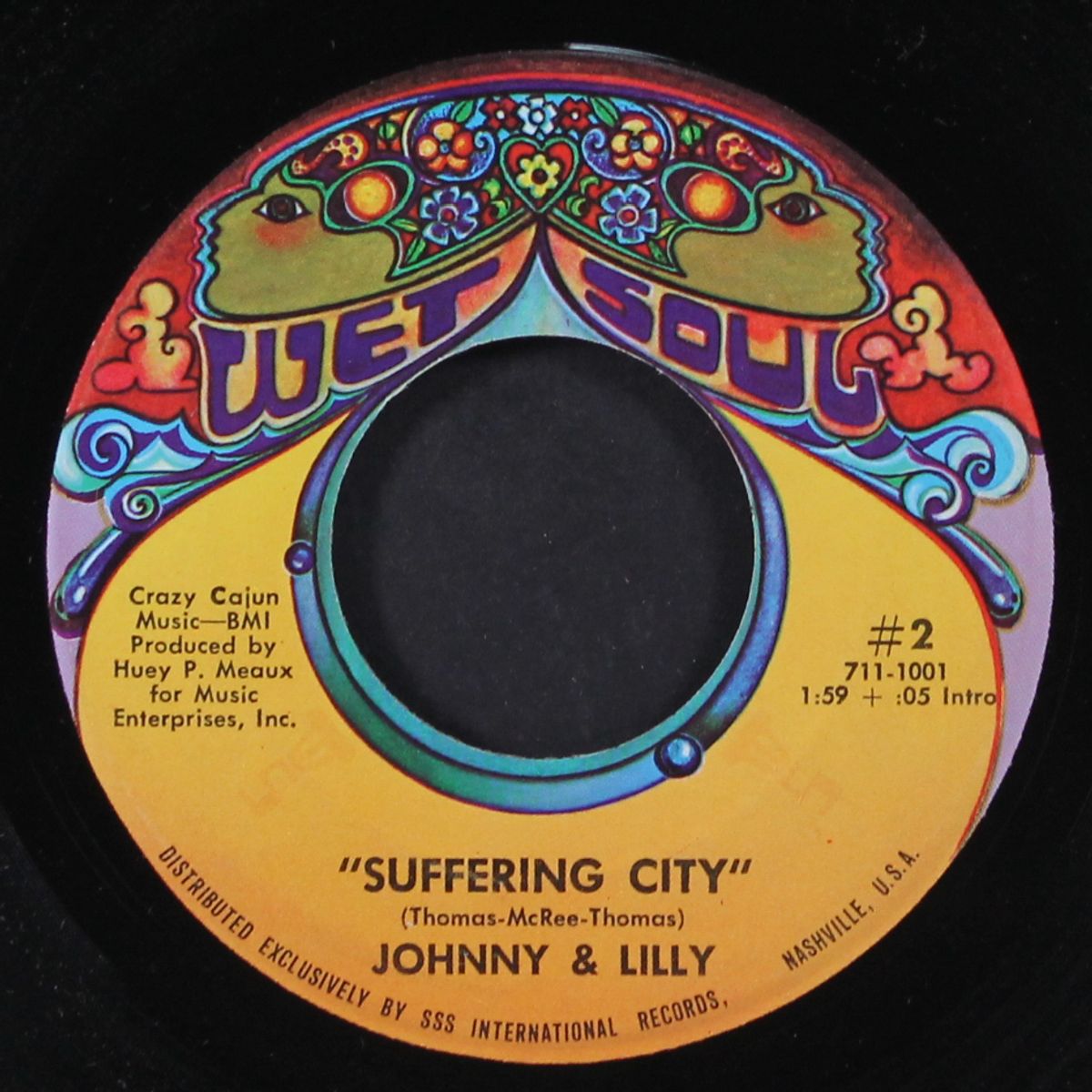 suffering city / somebody's been scratchin' by JOHNNY & LILLY