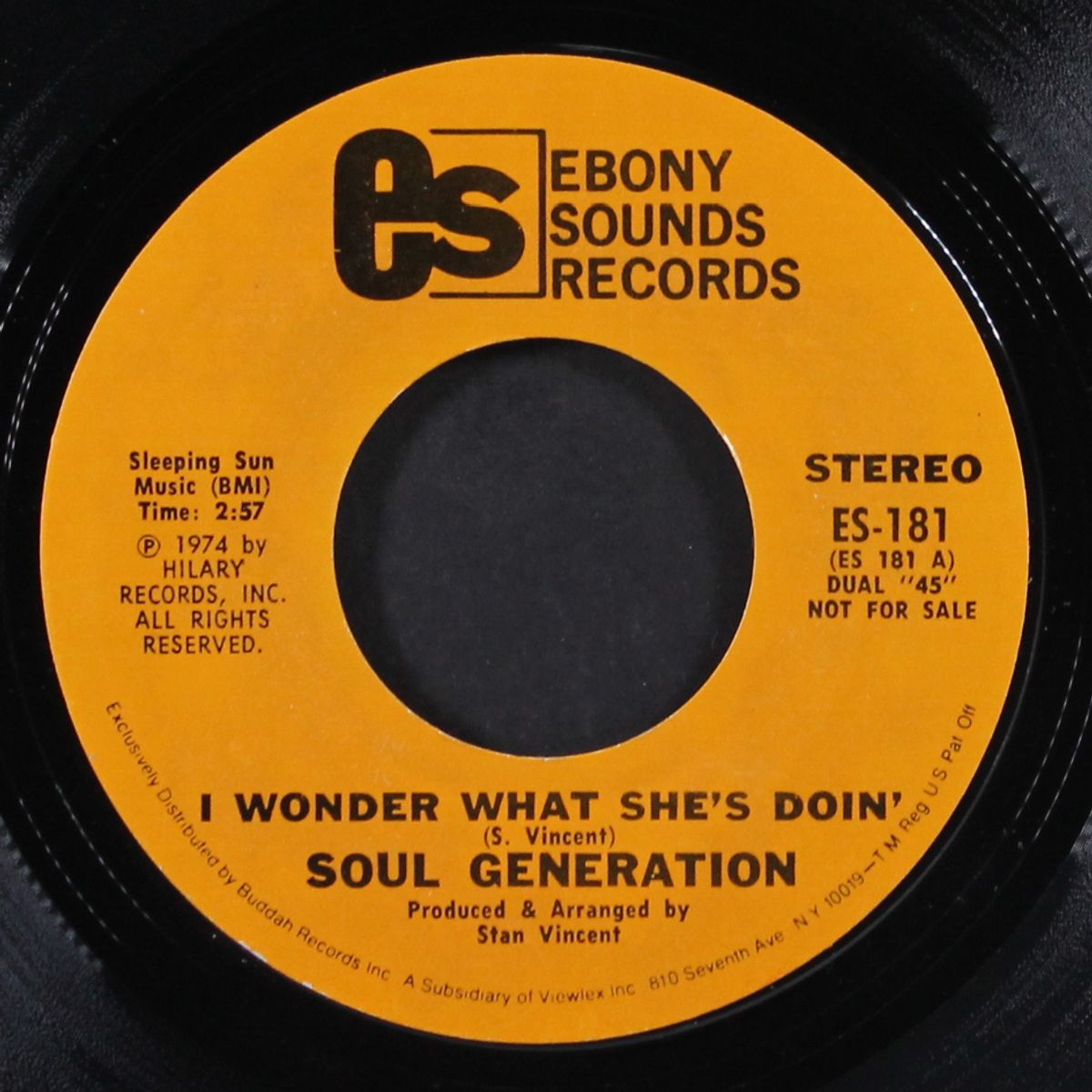 i wonder what she's doin' / mono by SOUL GENERATION