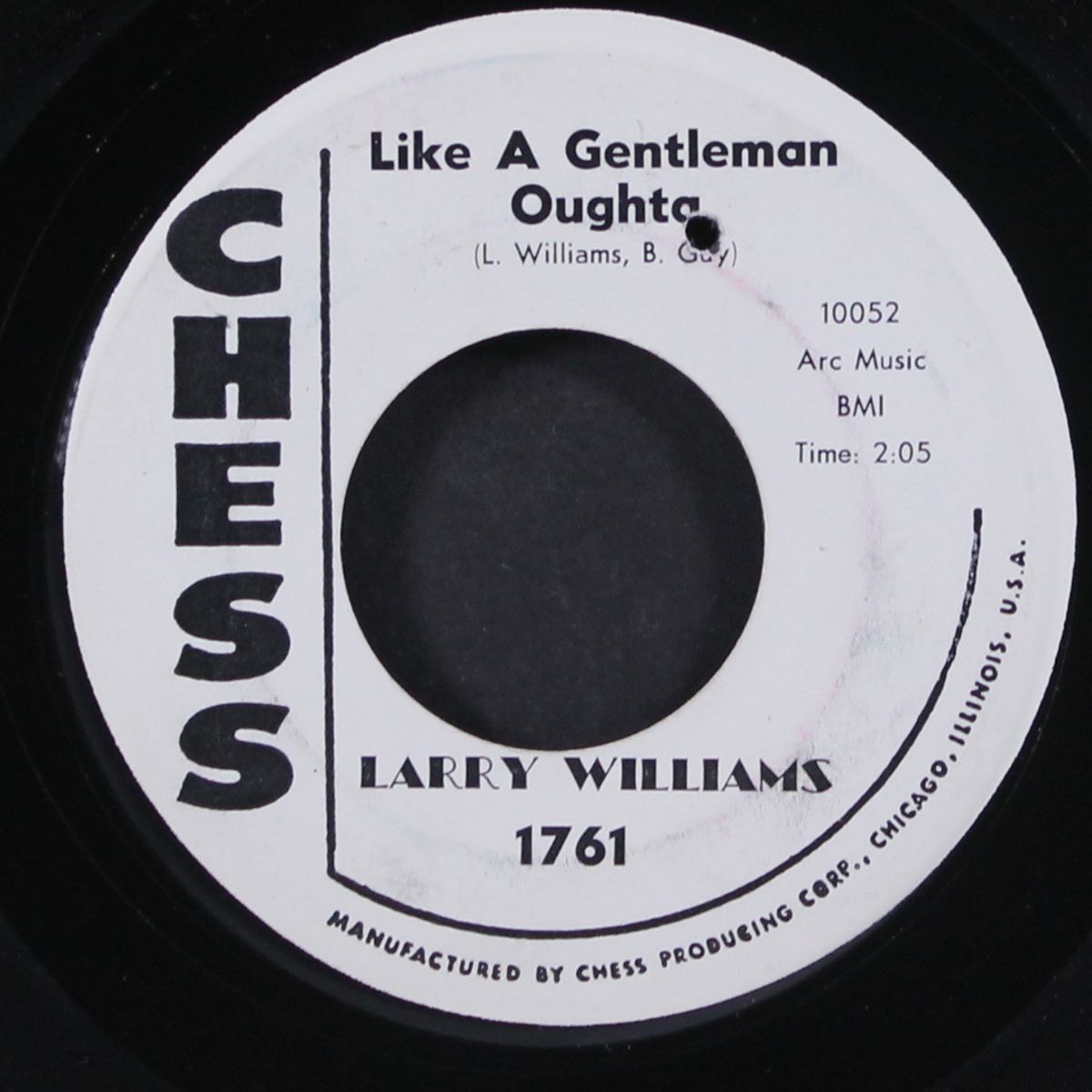 i wanna know / like a gentleman oughta by LARRY WILLIAMS