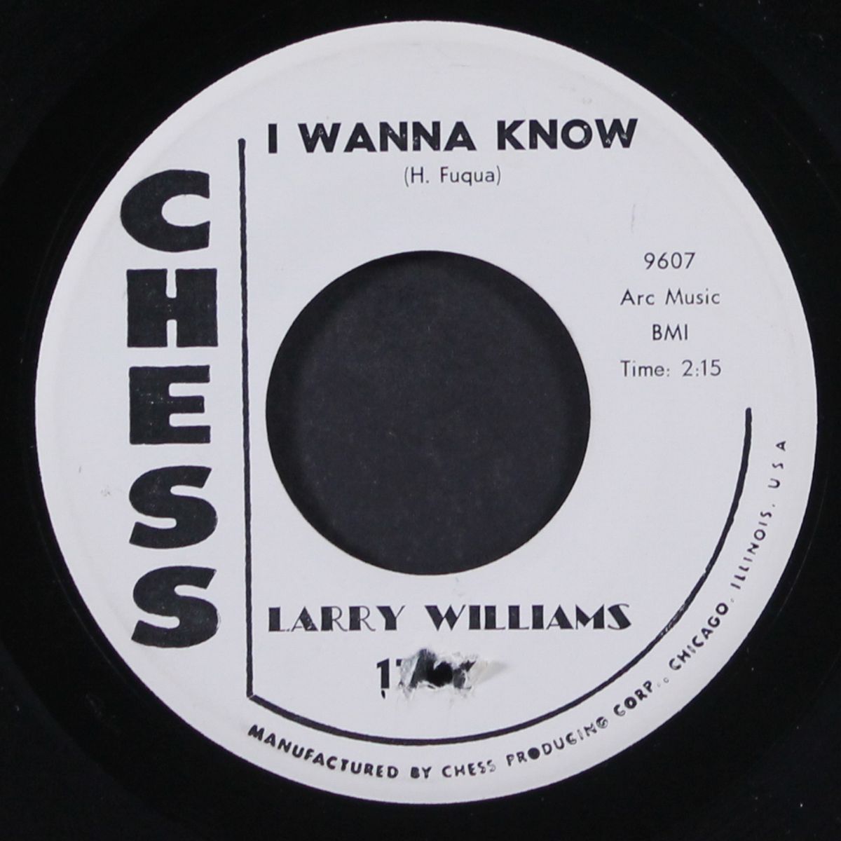 i wanna know / like a gentleman oughta by LARRY WILLIAMS
