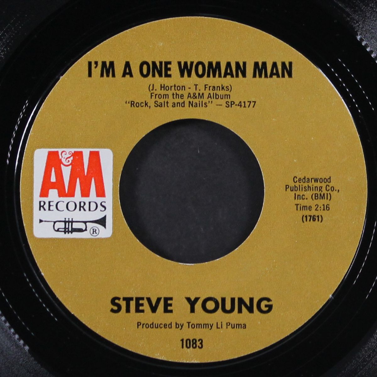 i'm a one woman man / deven bridges road by STEVE YOUNG