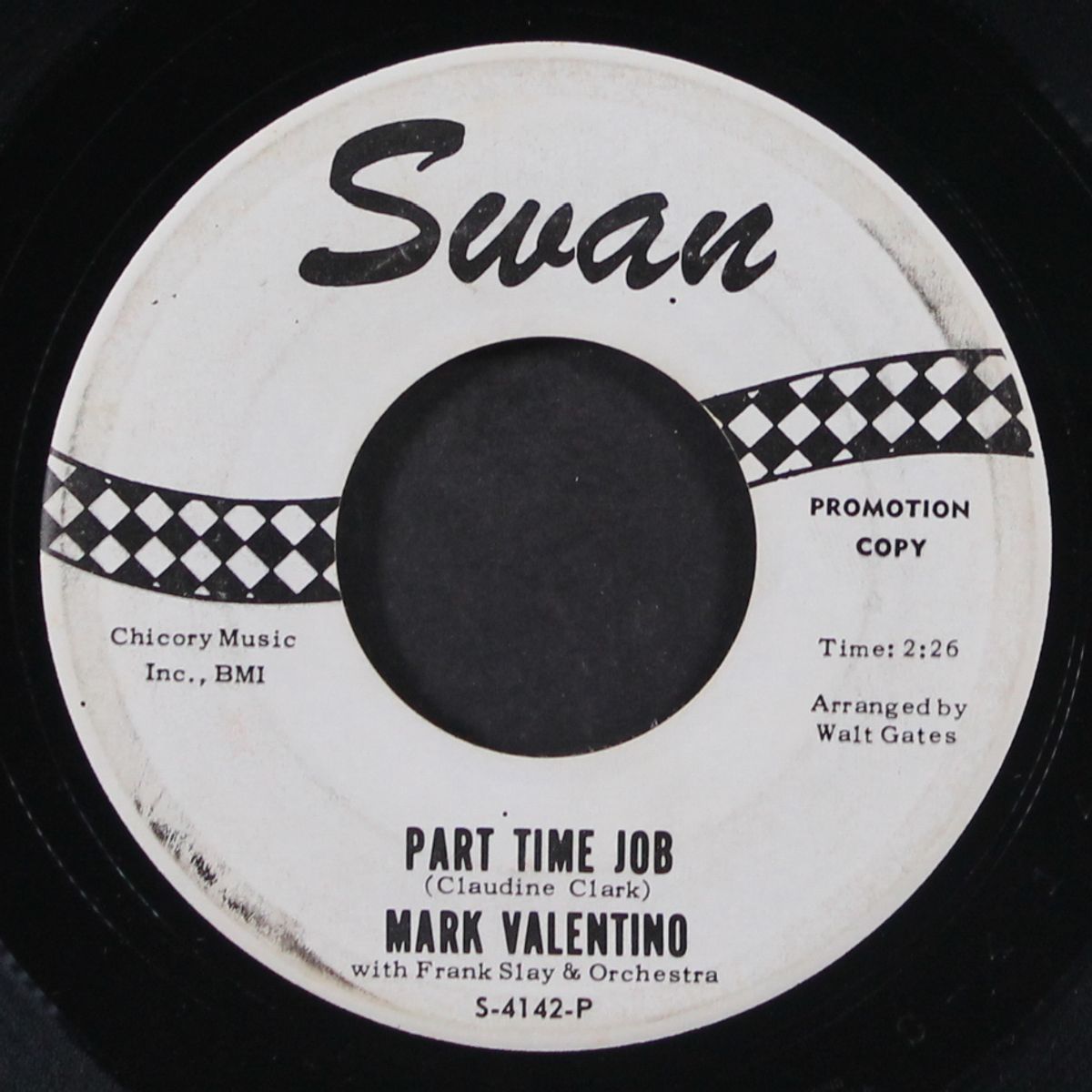 jivin' at the drive-in / part time job by MARK VALENTINO