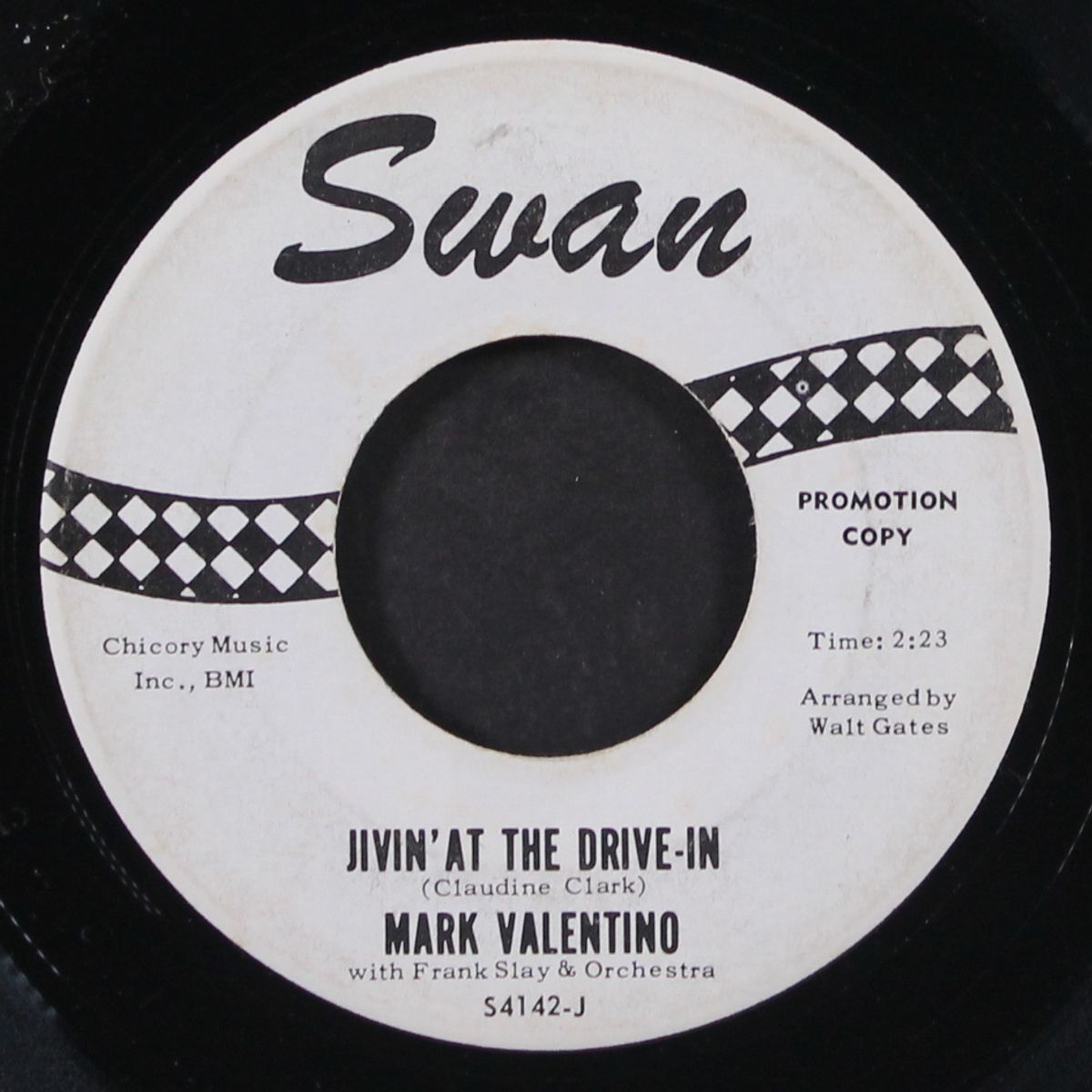 jivin' at the drive-in / part time job by MARK VALENTINO