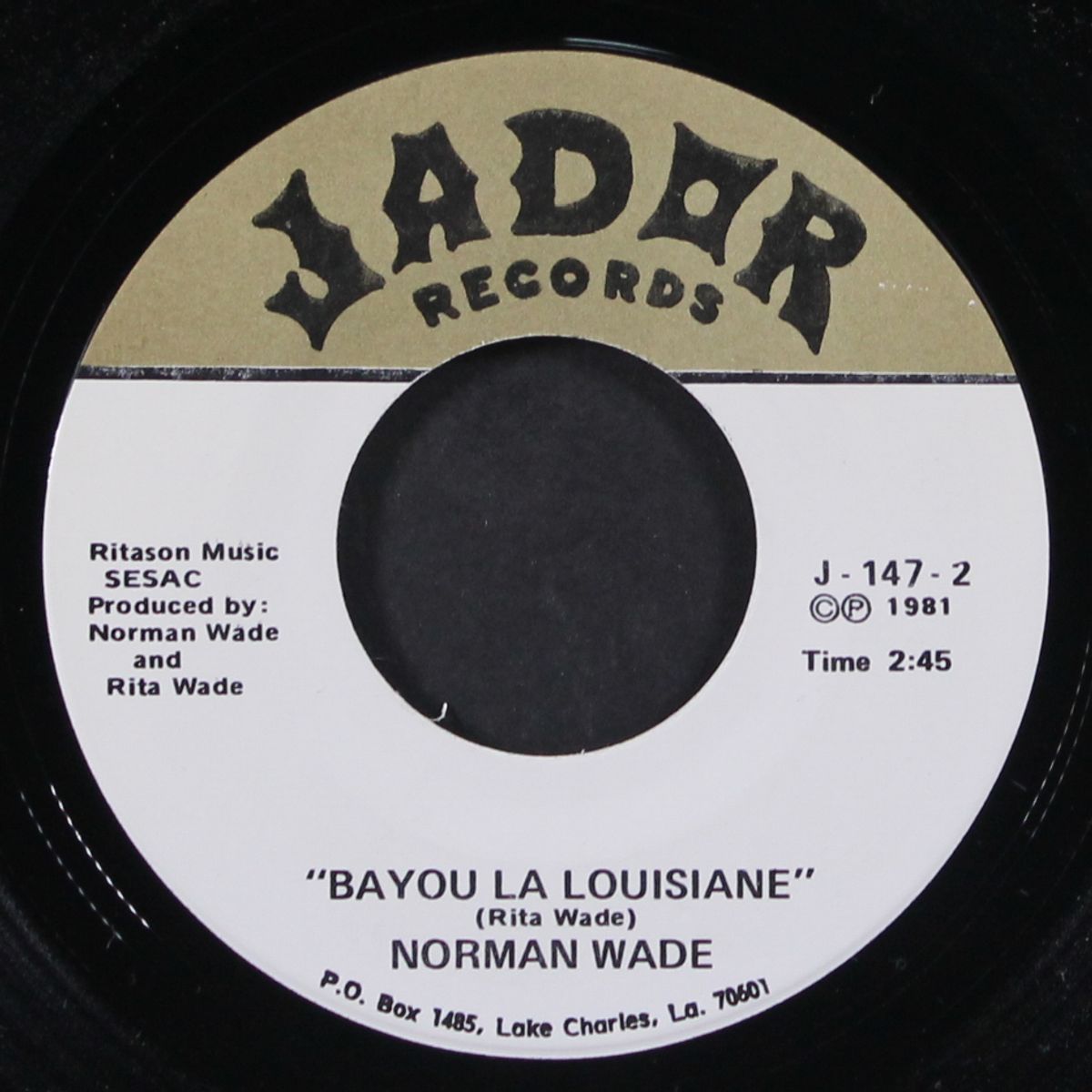 leave the honky tonks alone / bayou la louisiane by NORMAN WADE