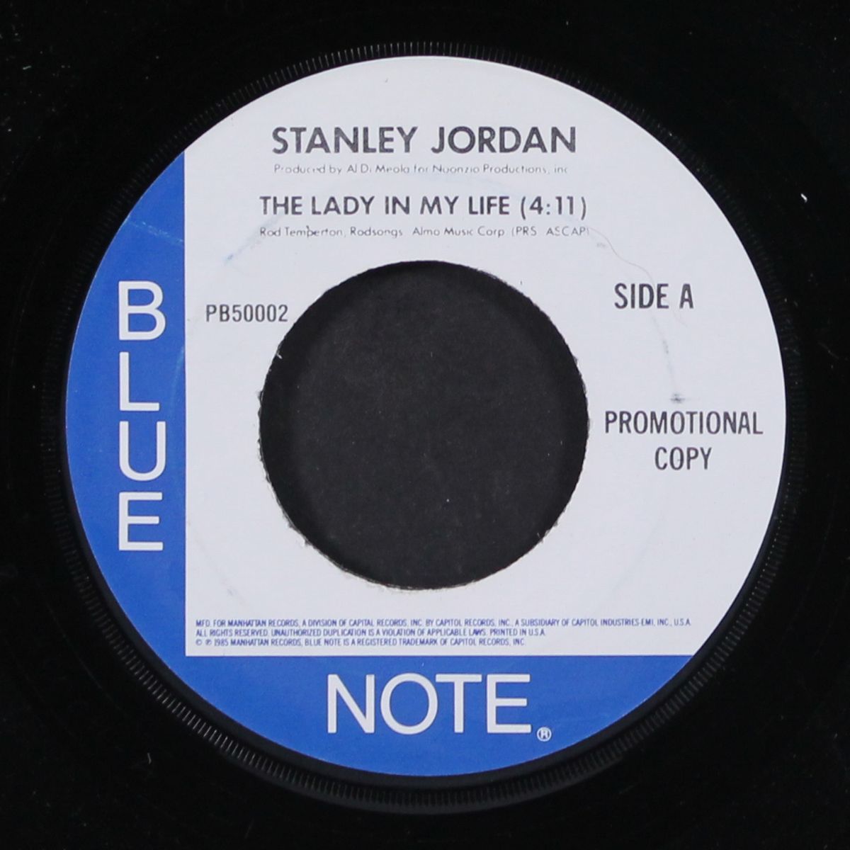 the lady in my life / same by STANLEY JORDAN