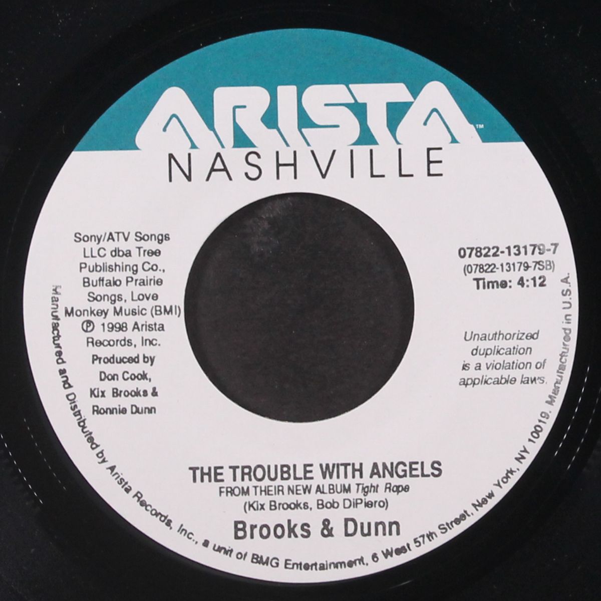 missing you / the trouble with angels by BROOKS & DUNN