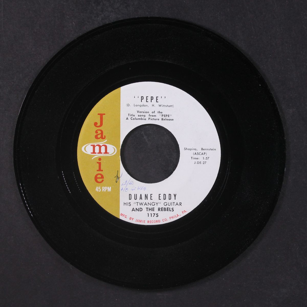pepe / lost friend by DUANE EDDY