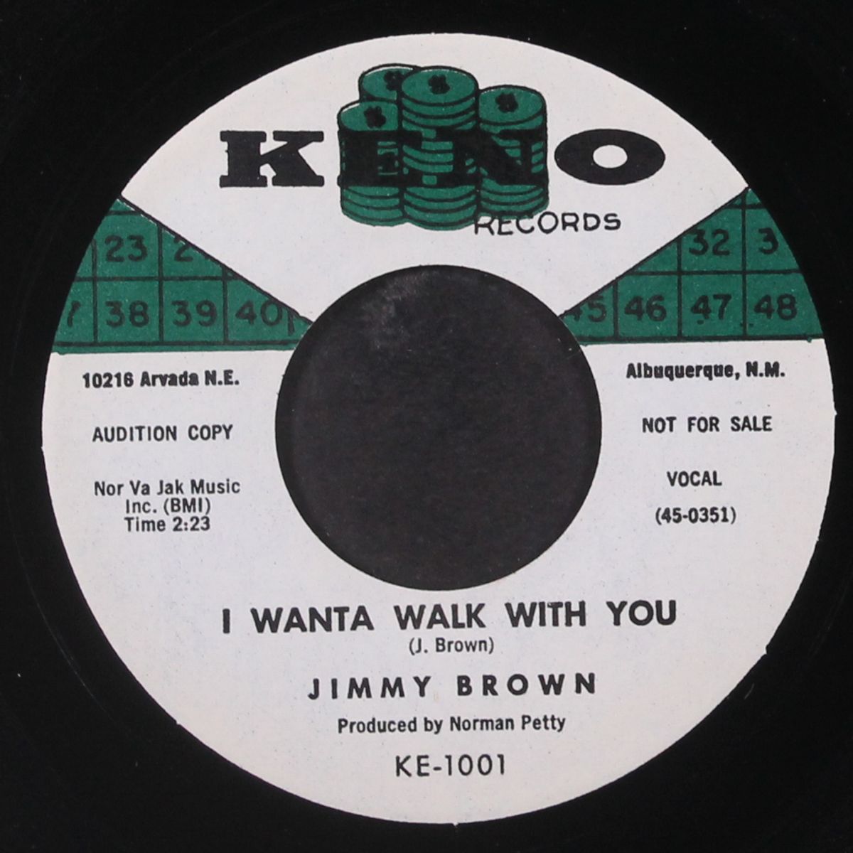 hootchi koo / i wanta walk with yo by JIMMY BROWN