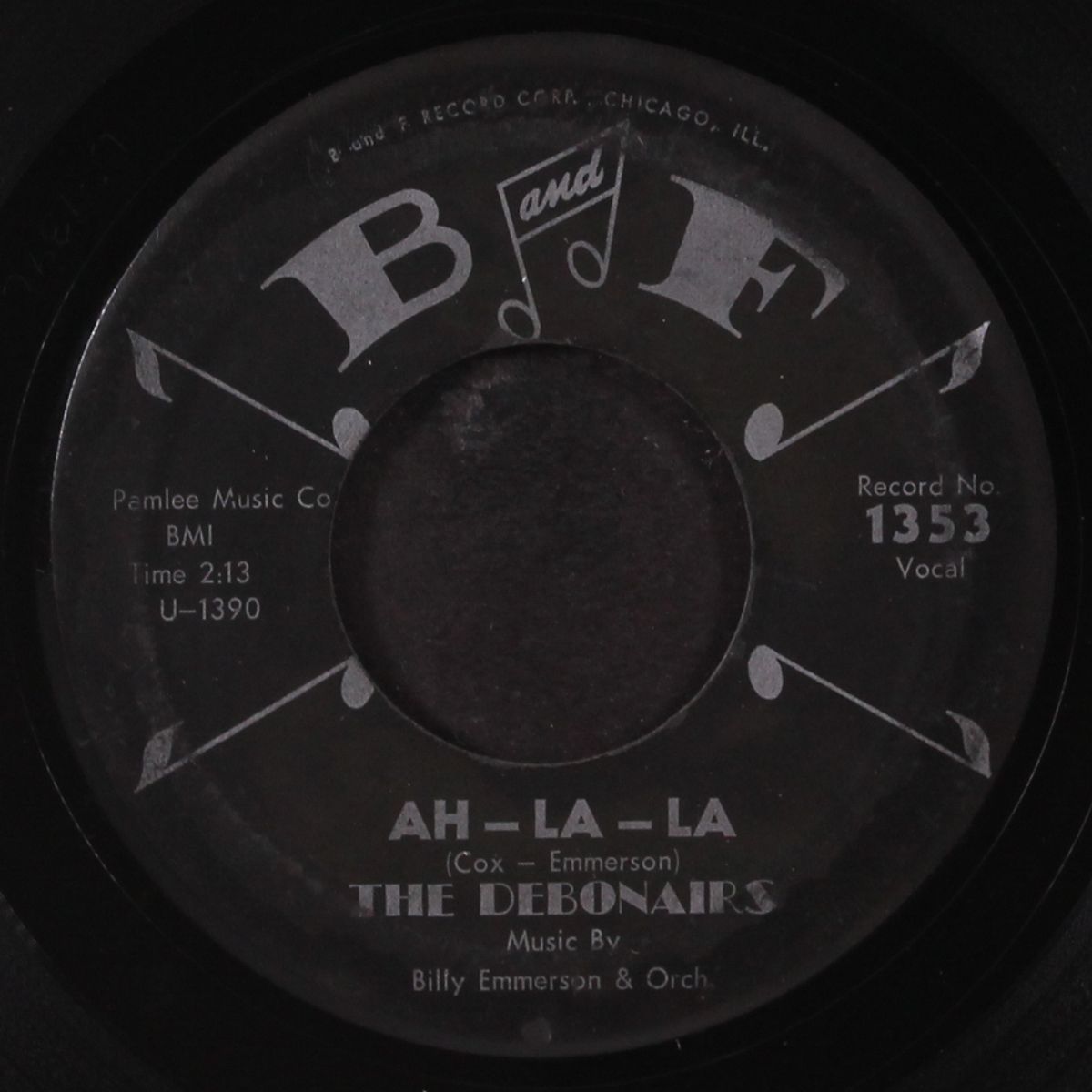 fools love / ah-la-la by DEBONAIRS