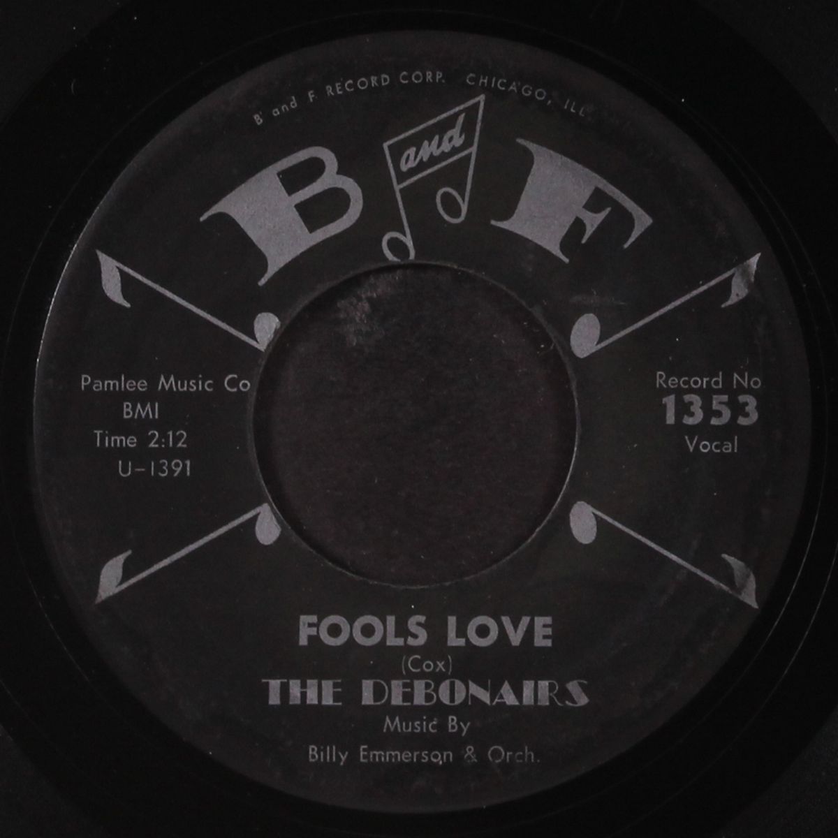fools love / ah-la-la by DEBONAIRS