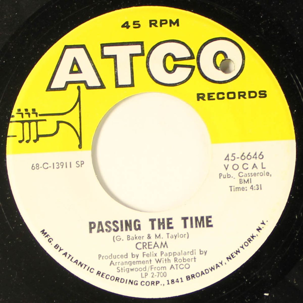 crossroads / passing the time by CREAM