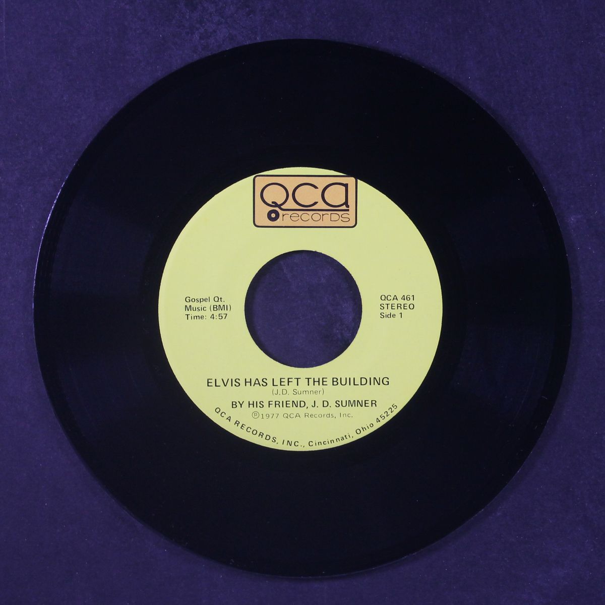 elvis has left the building by J.D. SUMNER
