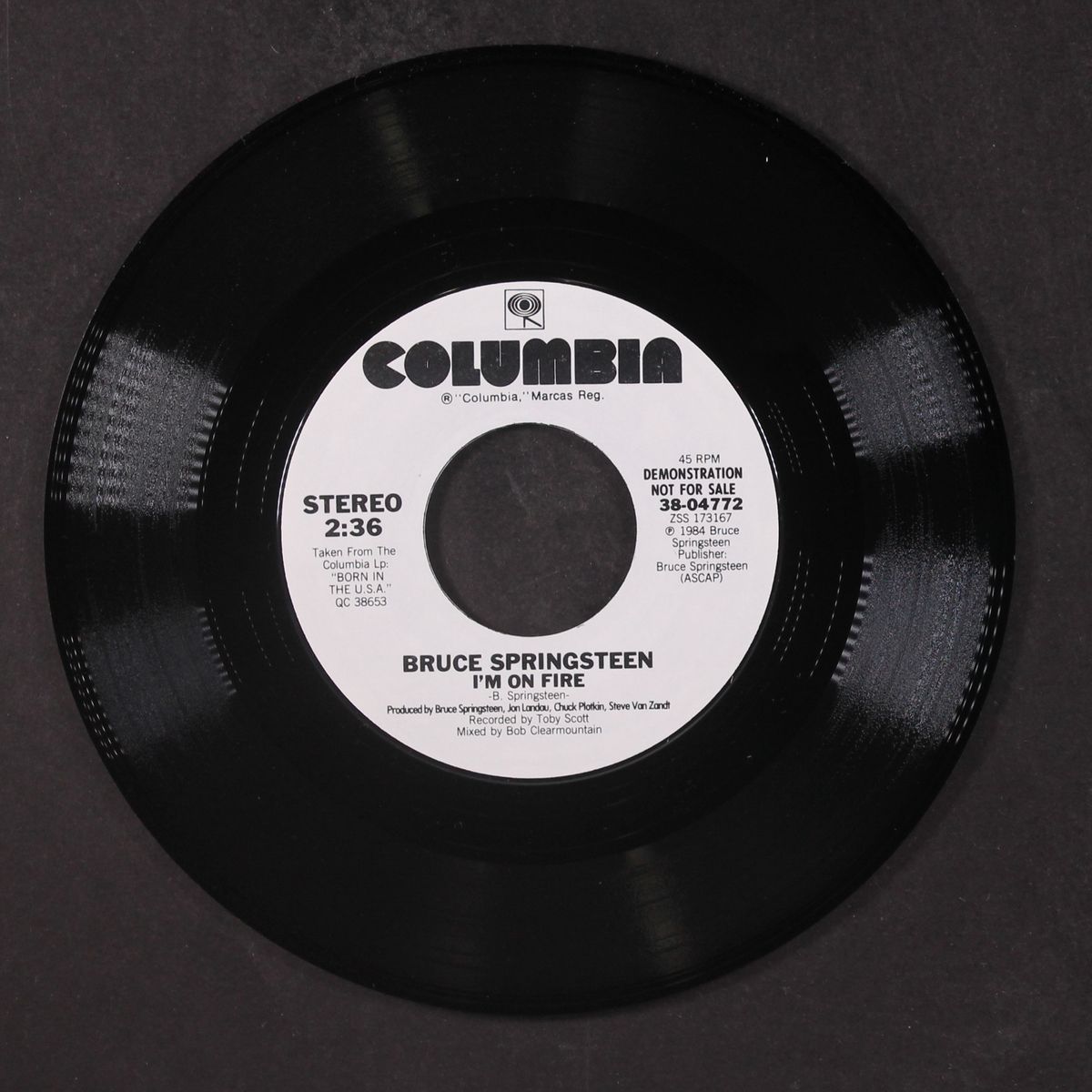 i'm on fire by BRUCE SPRINGSTEEN