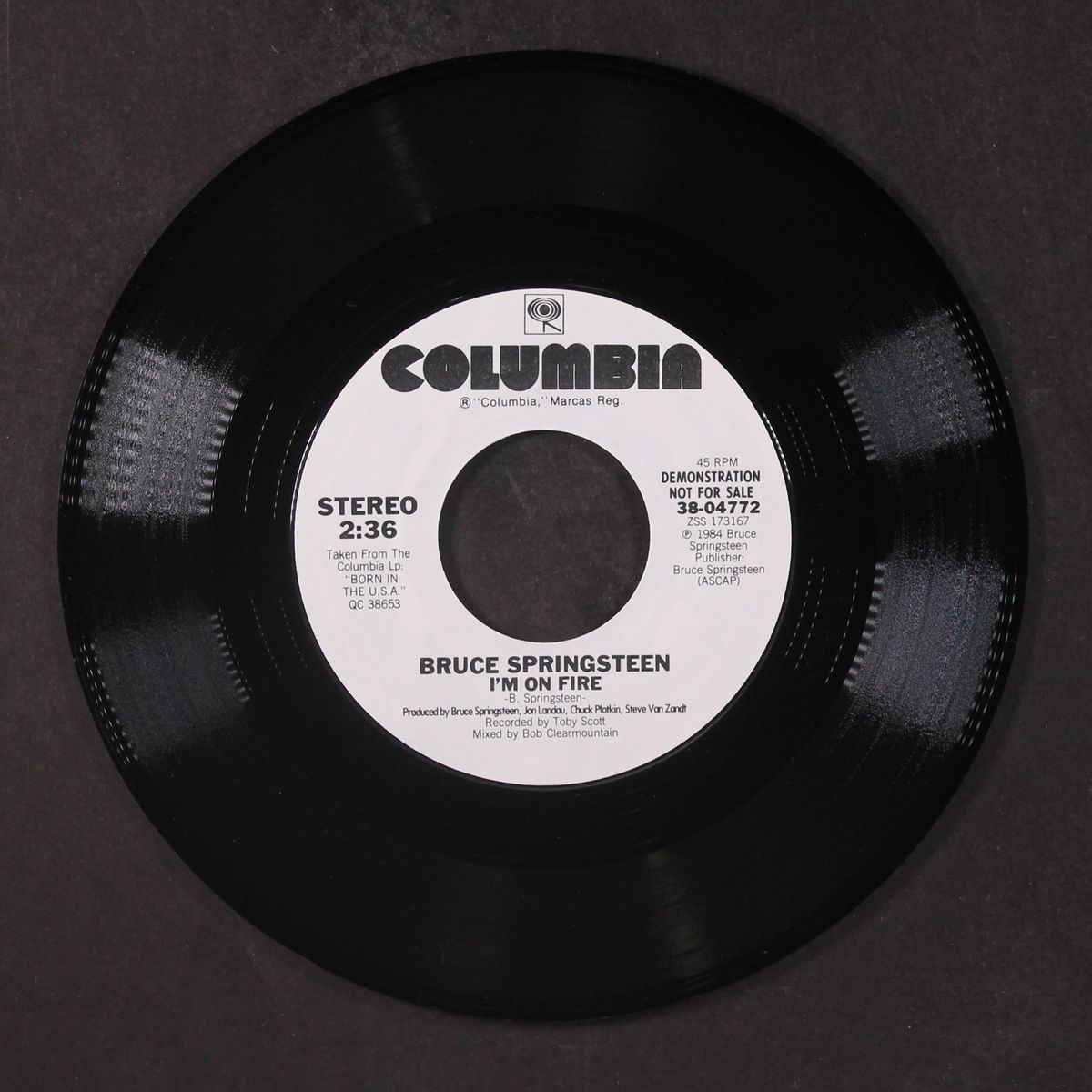 i'm on fire by BRUCE SPRINGSTEEN