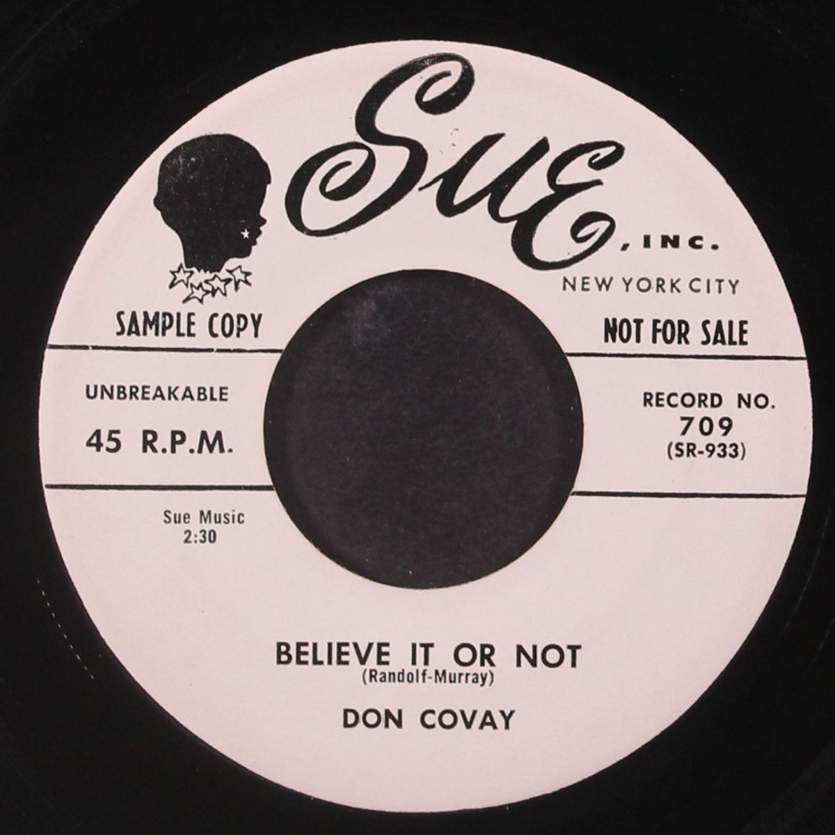 believe it or not / betty jean by DON COVAY