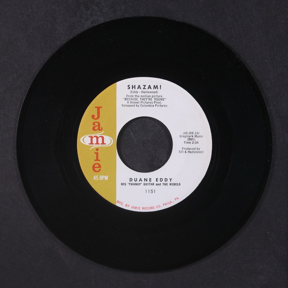 shazam! / the secret seven by DUANE EDDY