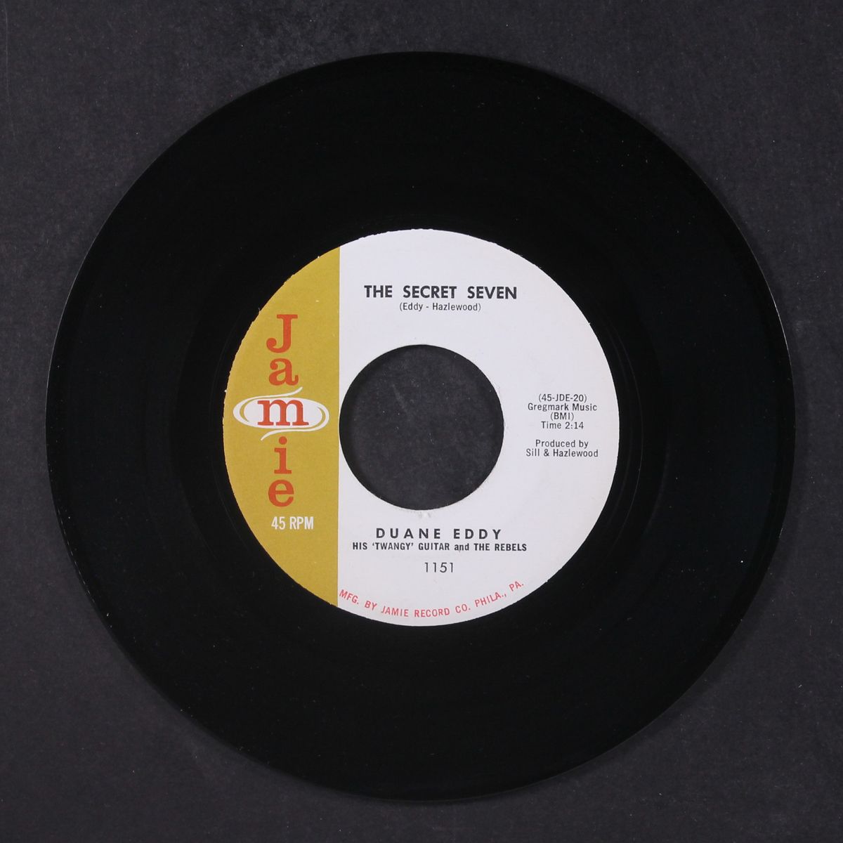shazam! / the secret seven by DUANE EDDY