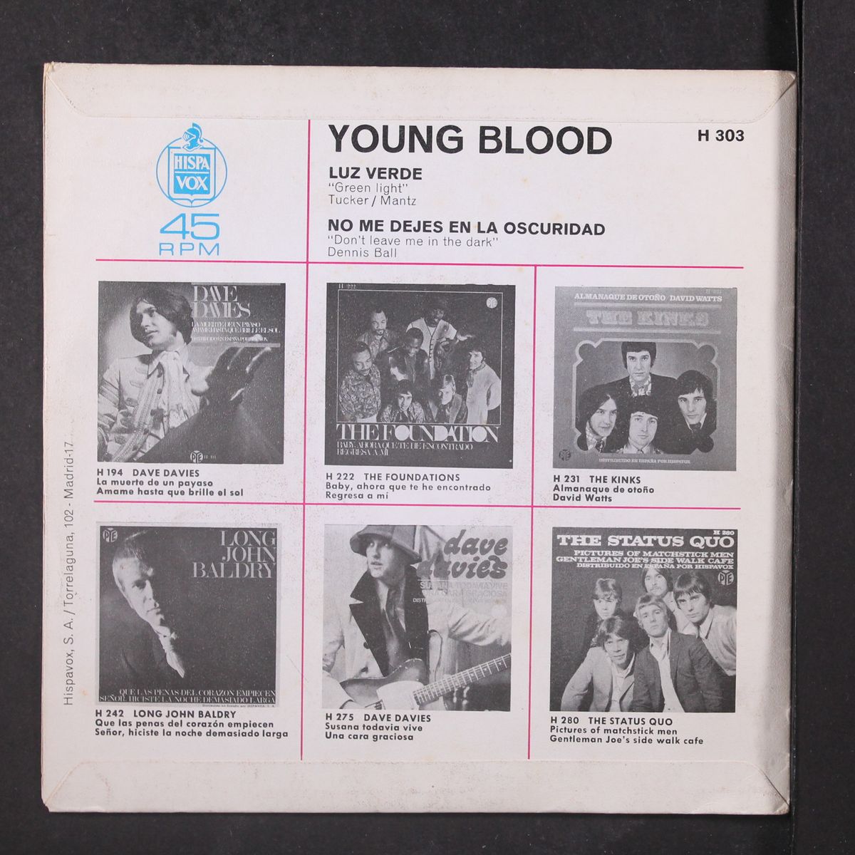 luz verde - green light / no me dejes en la oscuridad by YOUNG BLOOD