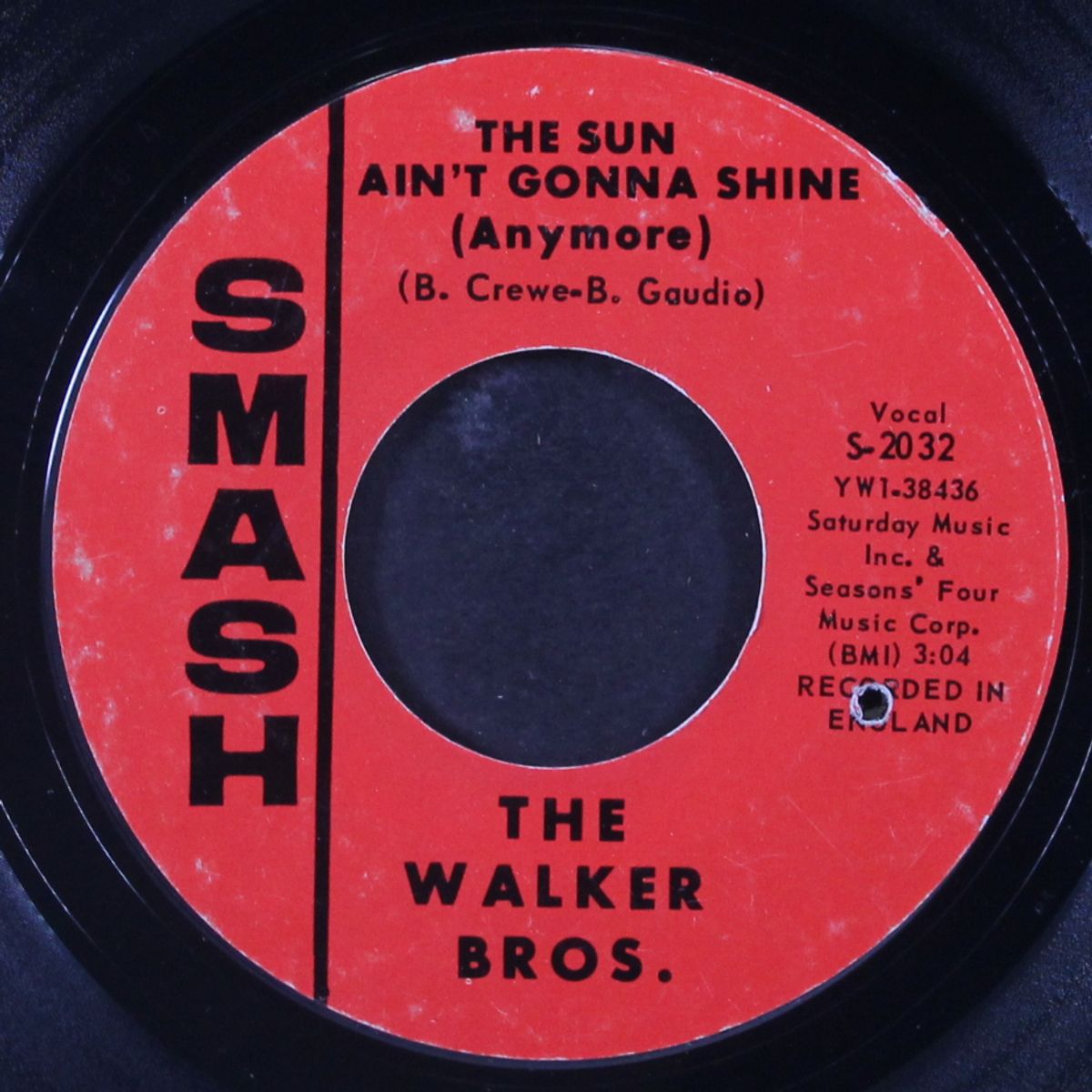 the sun ain't gonna shine / after the lights go out by WALKER BROTHERS