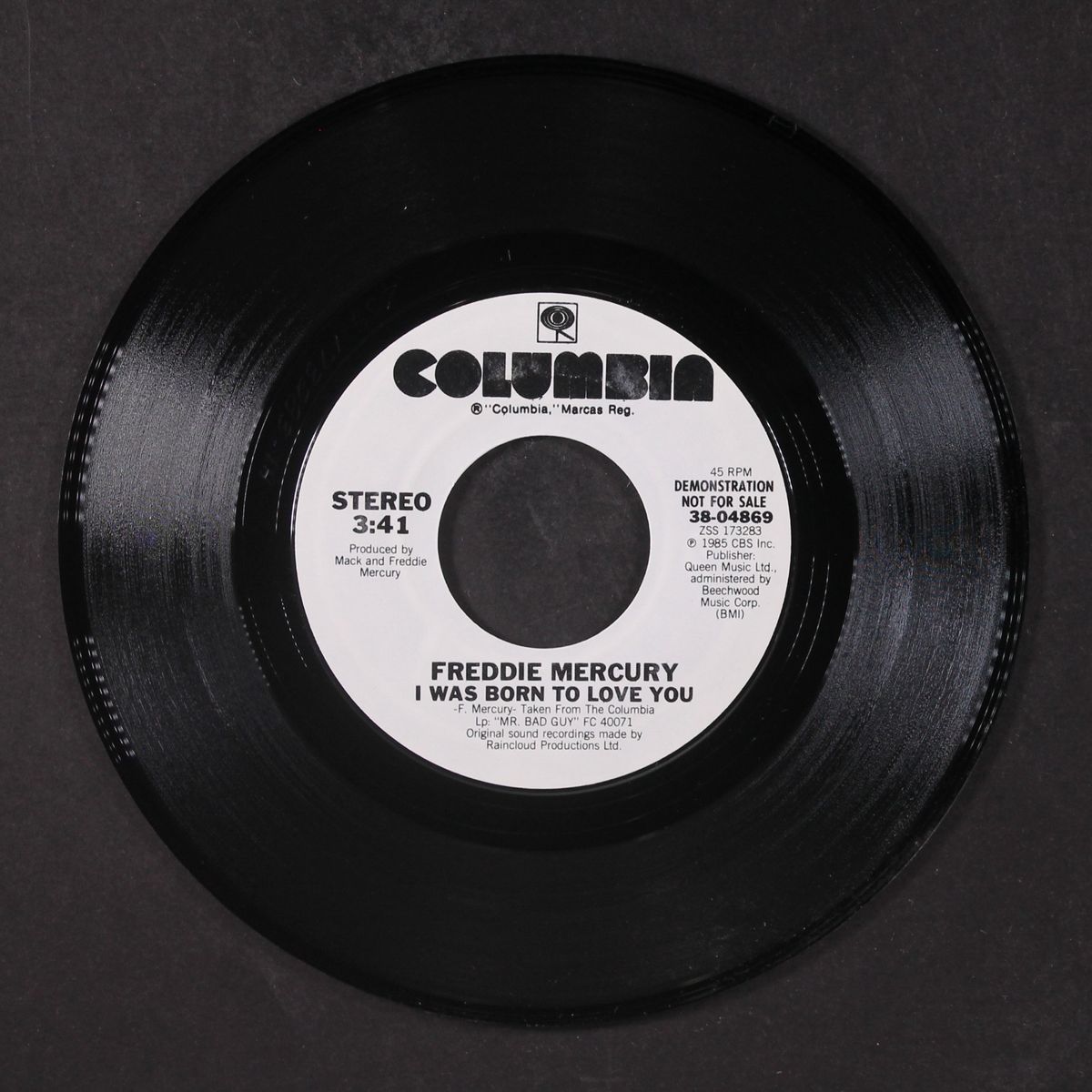 i was born to love you / same by FREDDIE MERCURY