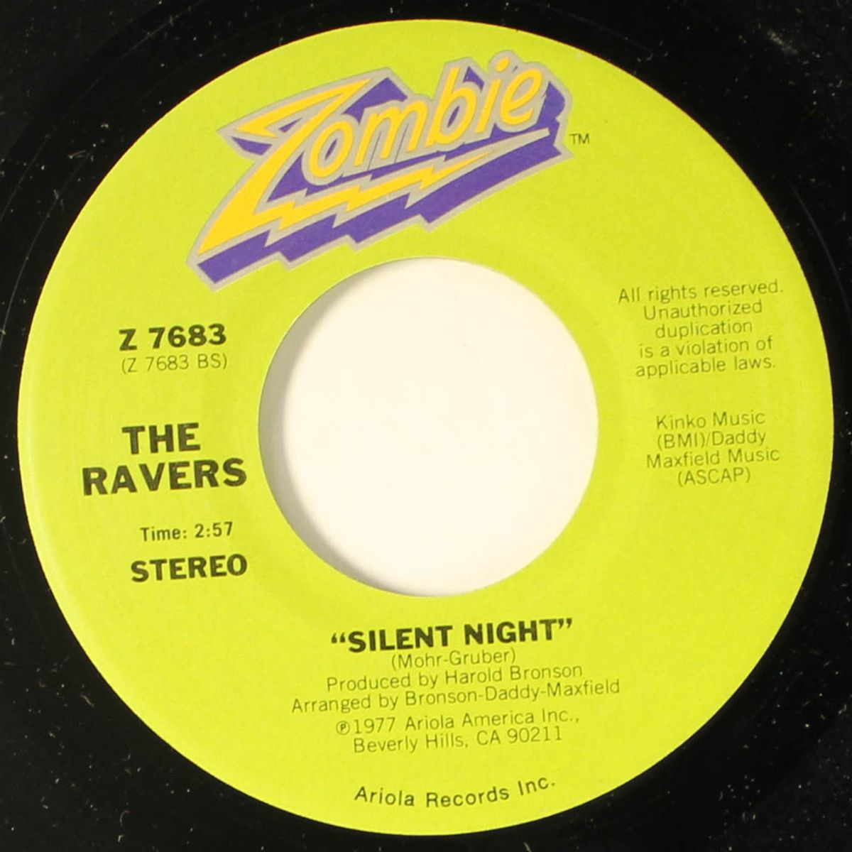 it's gonna be a punk rock christmas / silent night by RAVERS