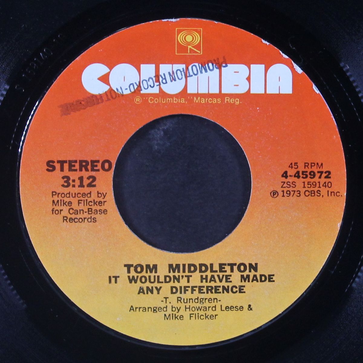 it wouldn't have made any difference by TOM MIDDLETON
