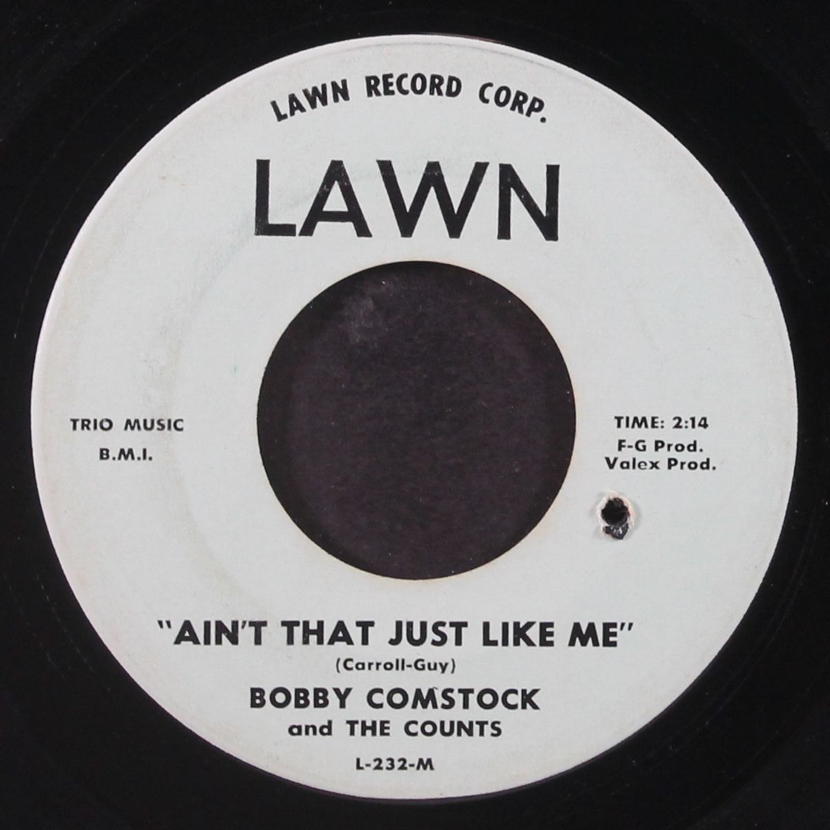 ain't that just like me by BOBBY COMSTOCK