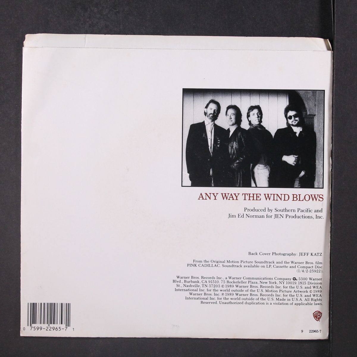 any way the wind blows by SOUTHERN PACIFIC