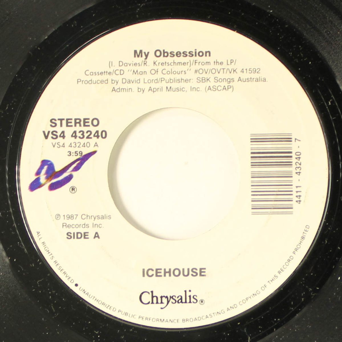 my obsession / your confession by ICEHOUSE