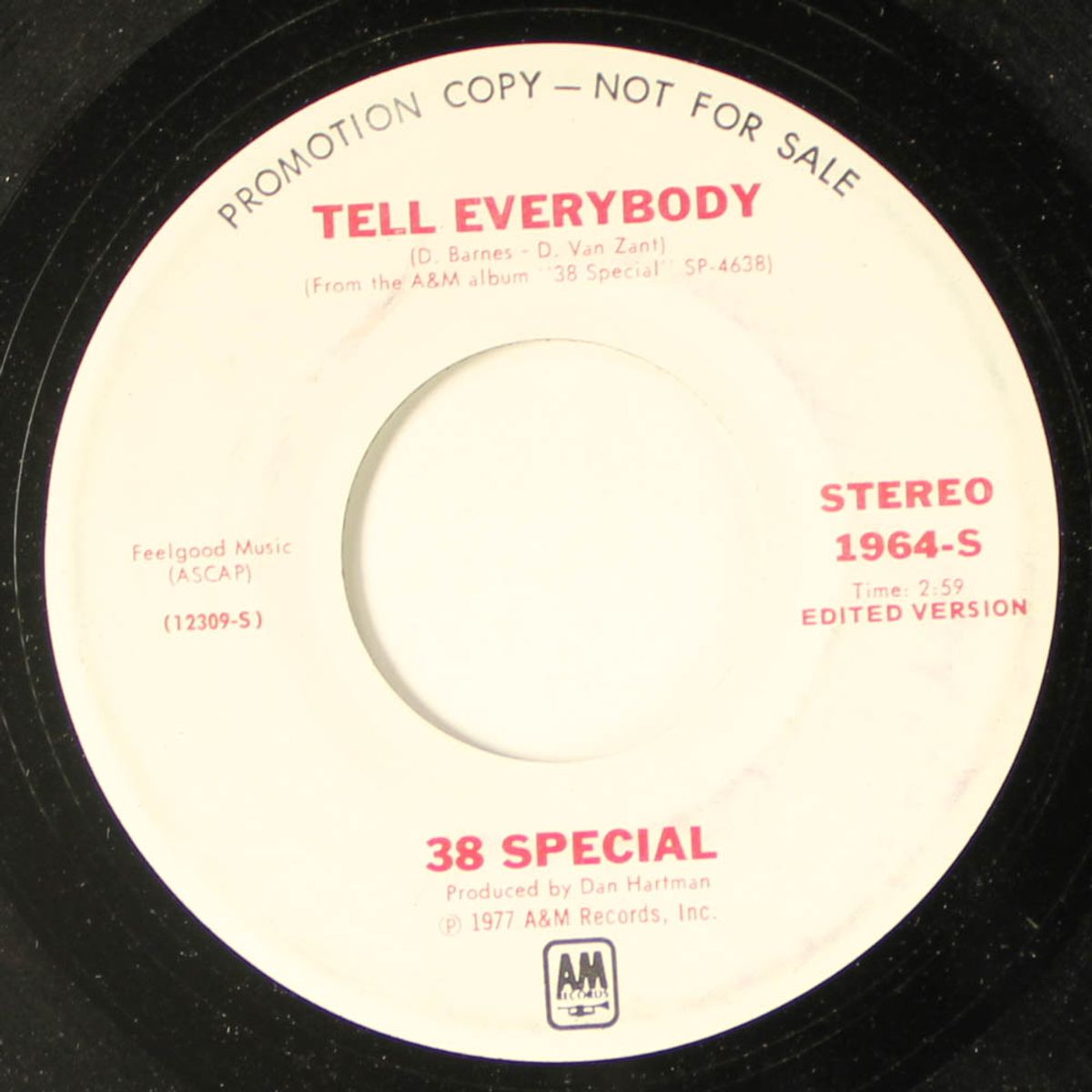 tell everybody by 38 SPECIAL