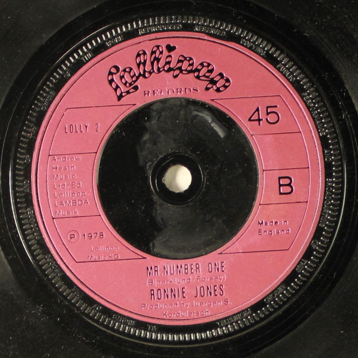 me and myslef / mr. number one by RONNIE JONES